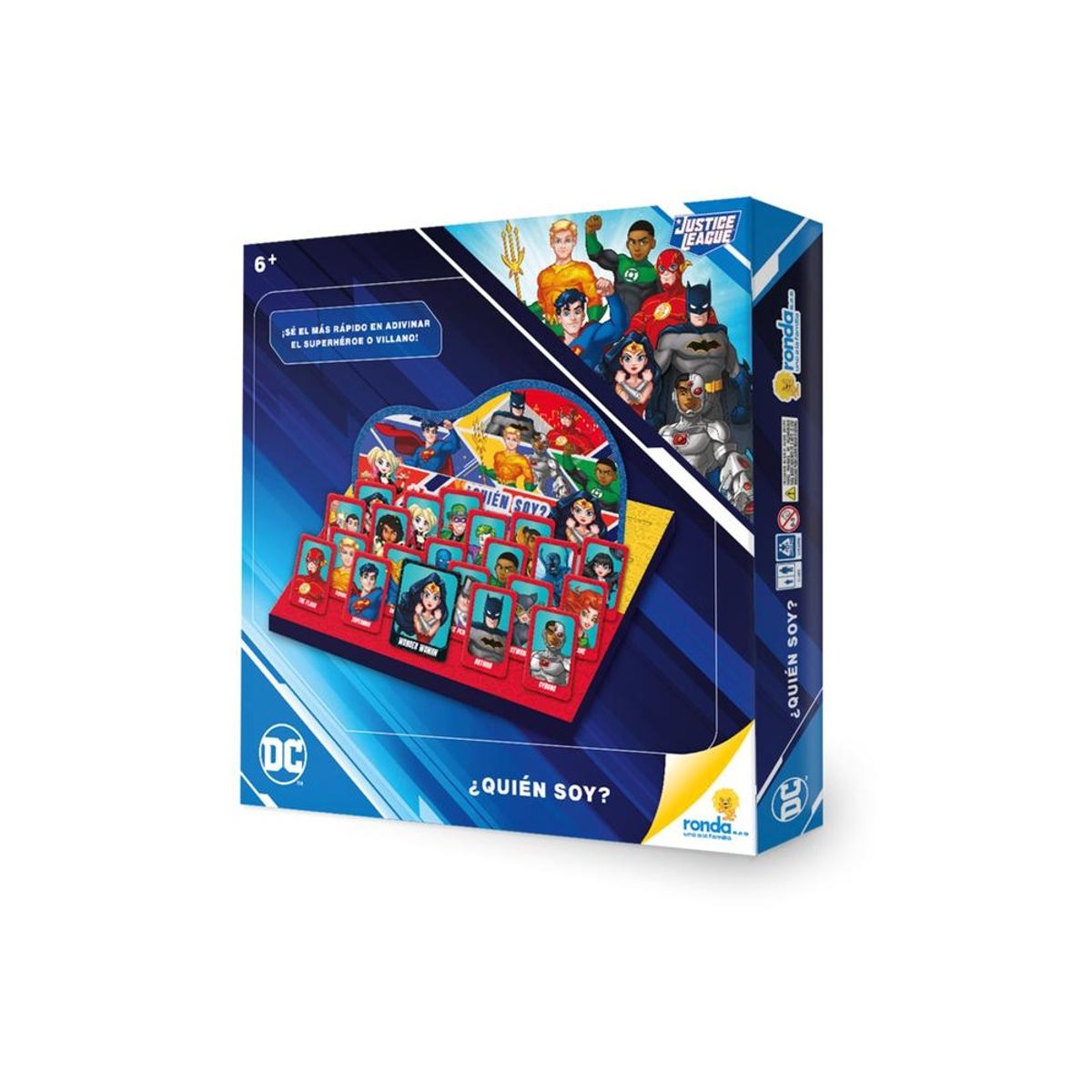 DC COMICS - JUEGO DE MESA RONDA QUIÉN SOY DC COMICS