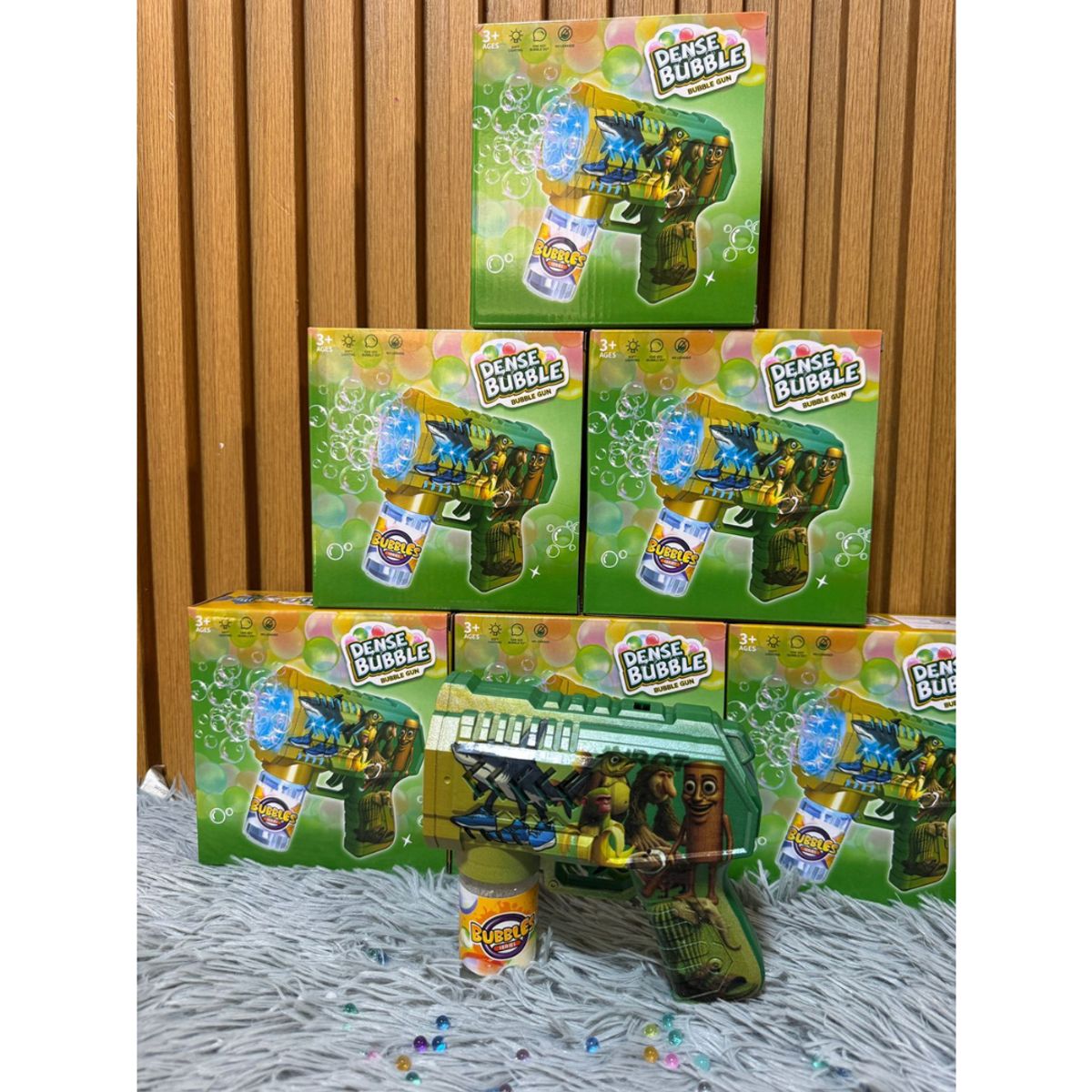 GENERICO - Pistola de Burbujas - Bubble Grafiti Automatica