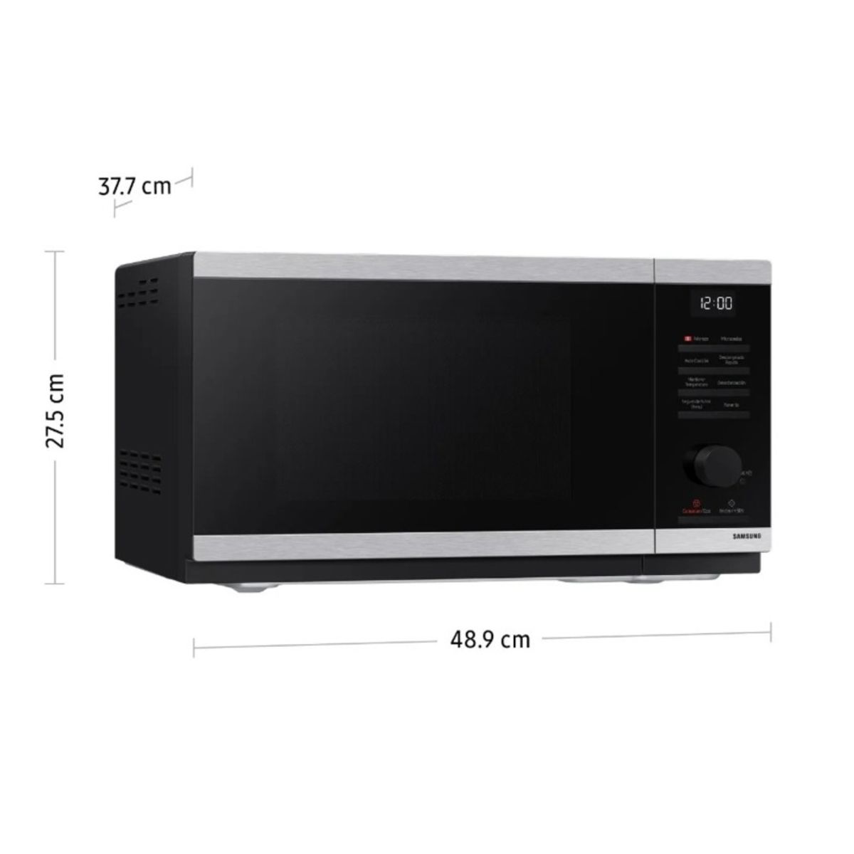 SAMSUNG - Horno Microondas Cheff Samsung 23L MS23DG4504ATPE