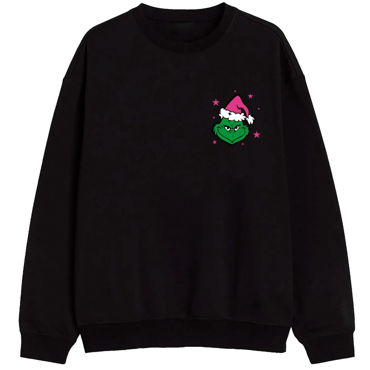 GENERICO - Polera Cuello Redondo Grinch - Modelo Grinch Nueva era