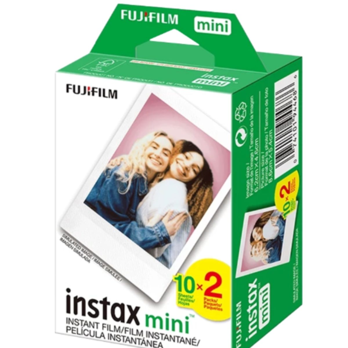 FUJIFILM - PAPEL FOTO PARA CÁMARA INSTAX MINI - 20 FOTOS