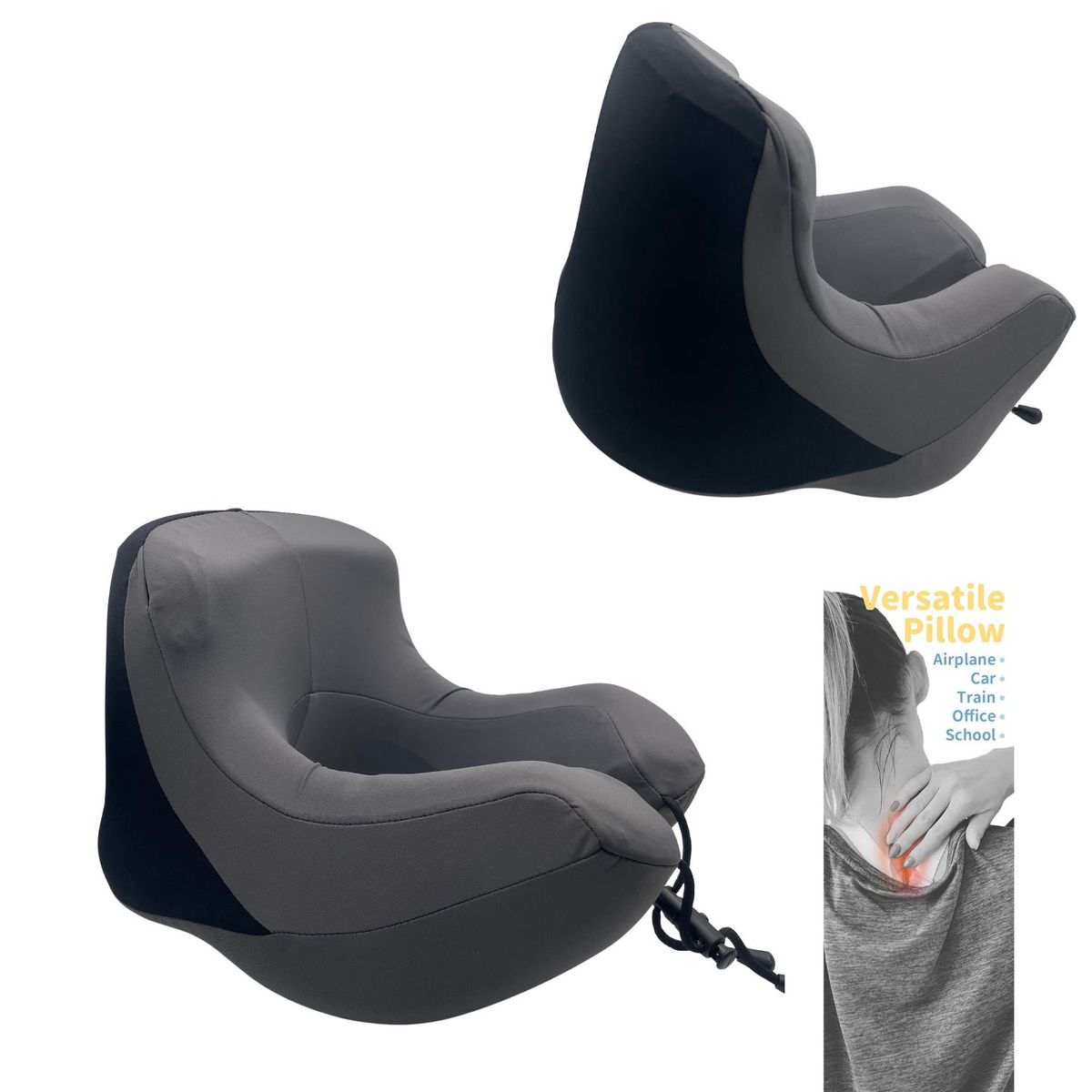 OEM - Almohada Cojín De Viaje Para Cuello