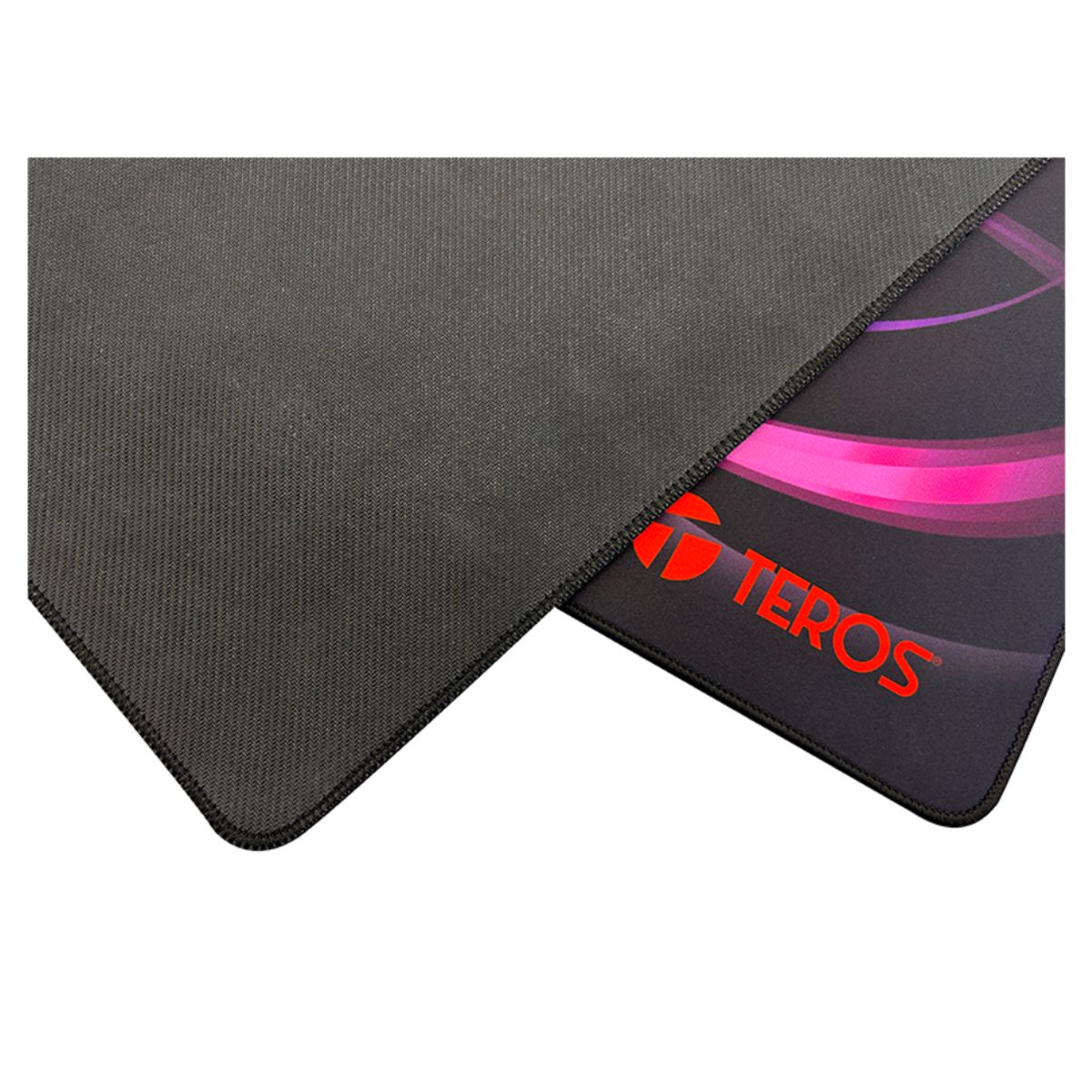 TEROS - MOUSE PAD GAMER MULTICOLOR TEROS TE-3012G TELA FLEXIBLE