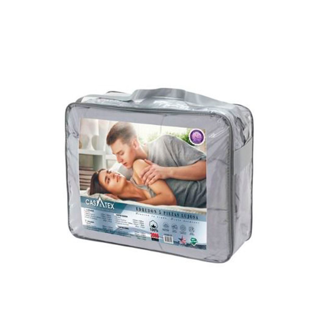 CASATEX - Edredón Acolchado Hipoalergénico Blanco