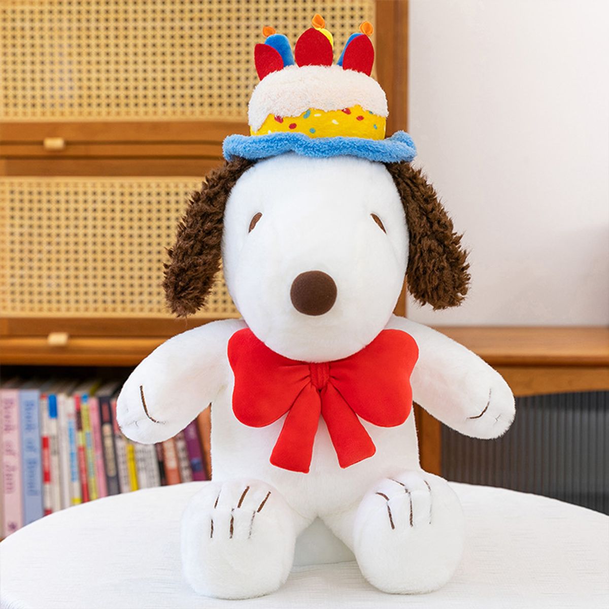 GENERICO - Peluche Snoopy Cumpleañero 45 cm
