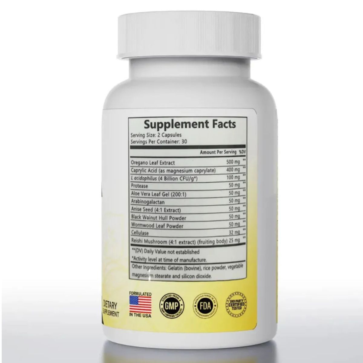 GENERICO - Candida Cleanse Limpieza Intestinal Y De Colon