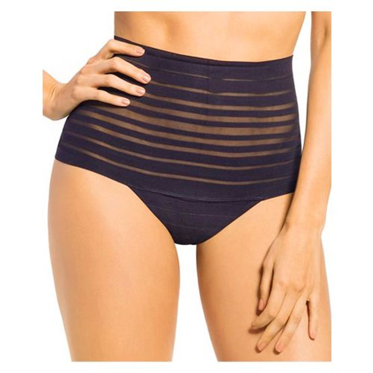 LEONISA - Truza con Control Suave y Encaje en Bandas