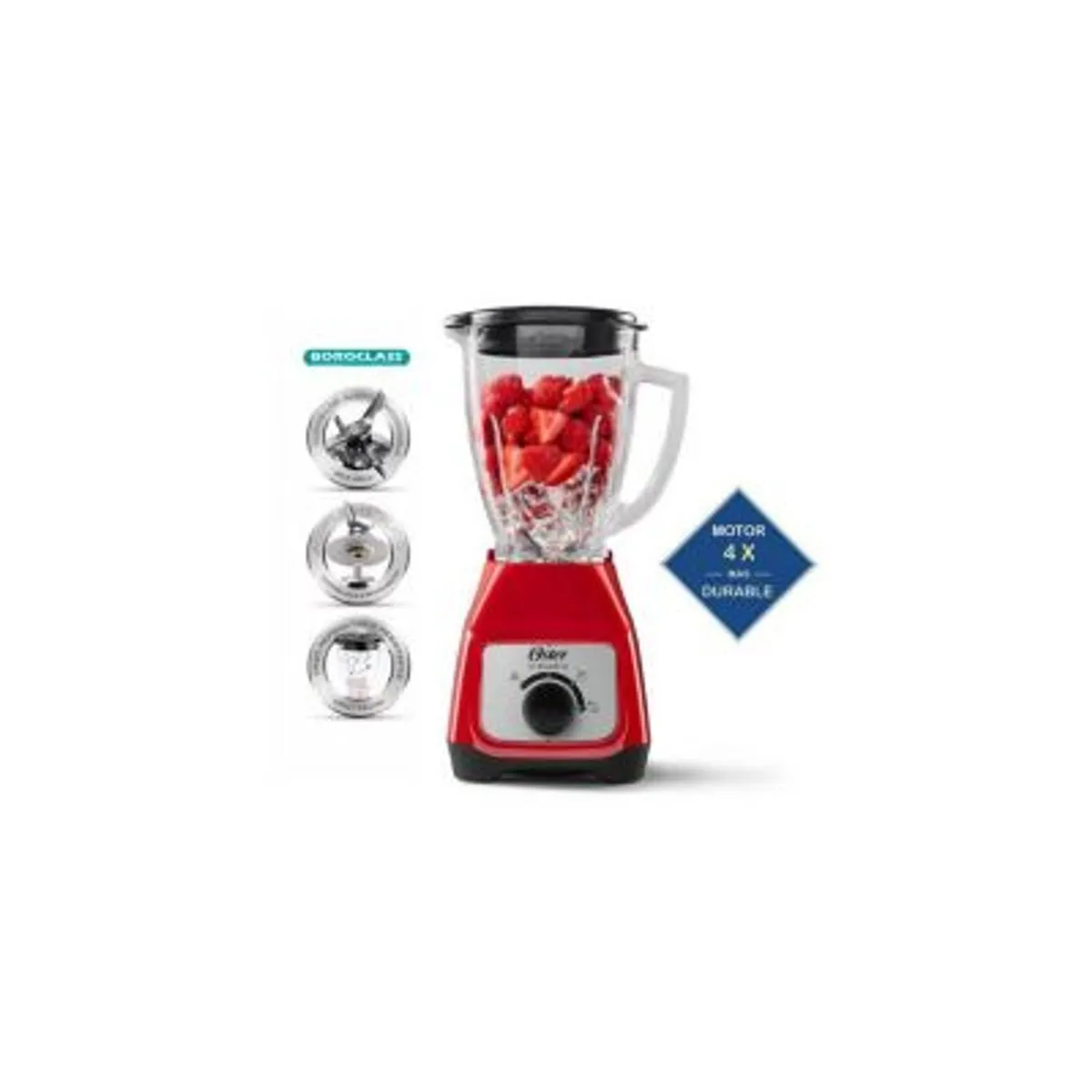 OSTER - Combo Oster Licuadora BLSTKAGRRD y Arrocera CKSTRC10DFPNK