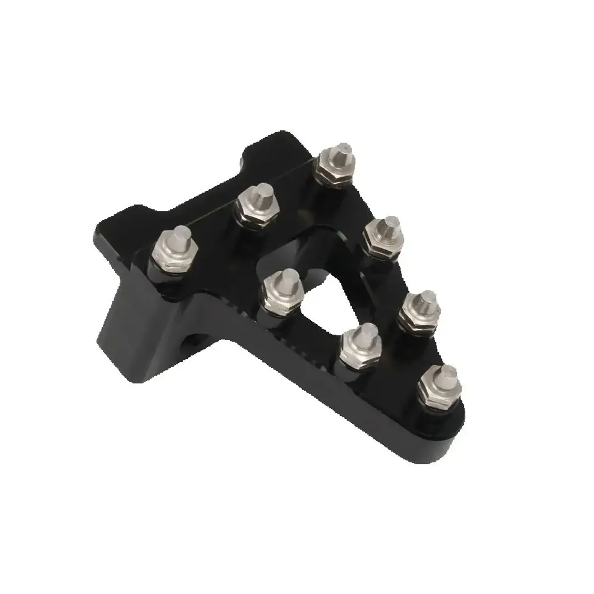 GENERICO - Pedal De Freno Trasero Para Motocicleta Aluminio Negro Enduro Pit Bike Motocross