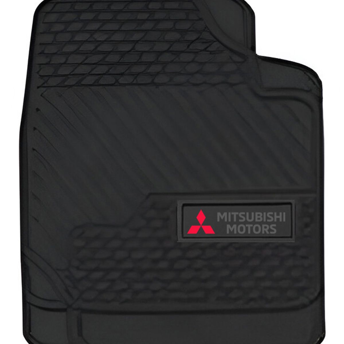 GENERICO - Pisos De Goma Antideslizante Para Automóvil Diseño Resistente y Duradero Con Logo 3pcs