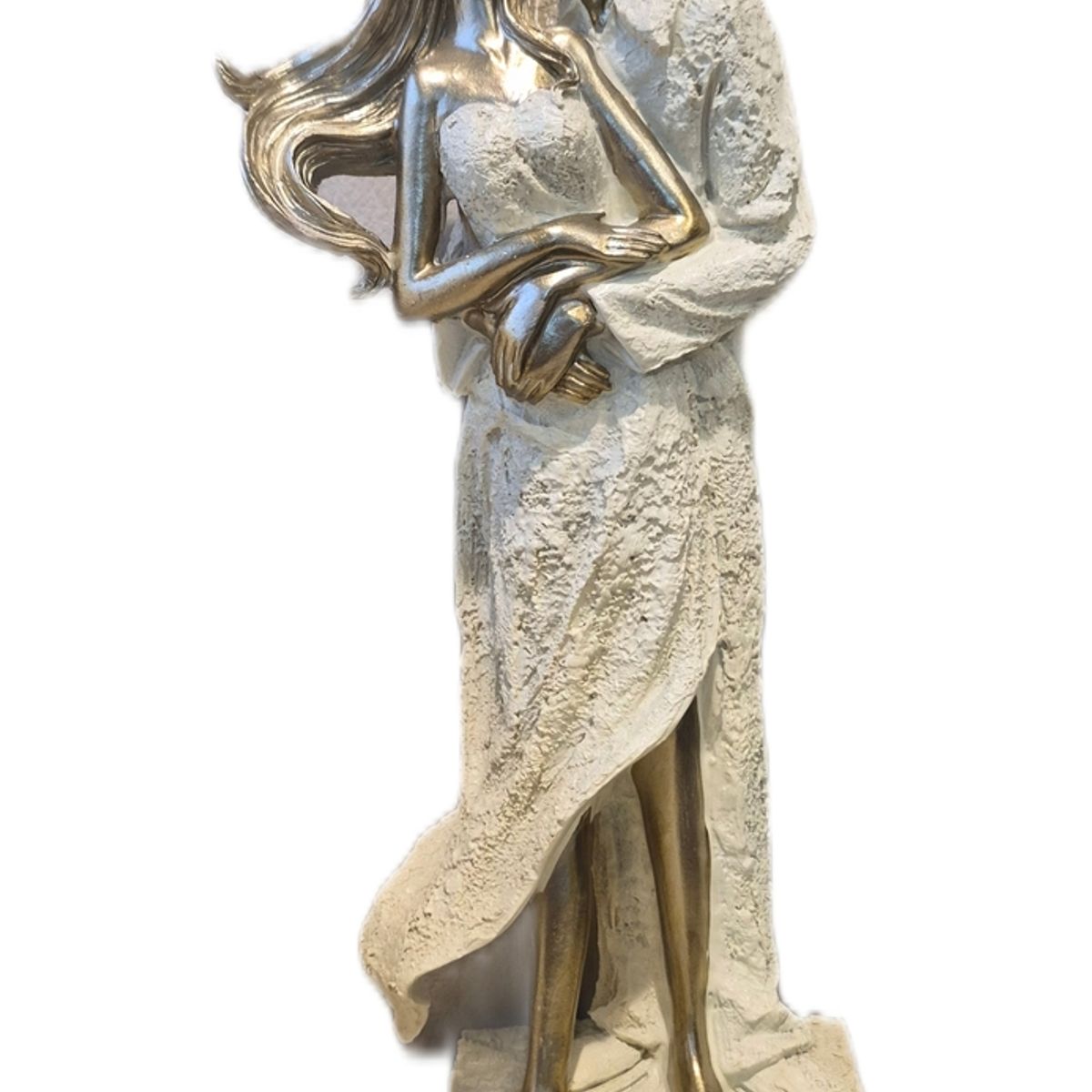 GENERICO - Figura Decorativa Pareja Enamorada Estilo Elegante  - Adorno Romántico Regalo Ideal para San Valentín