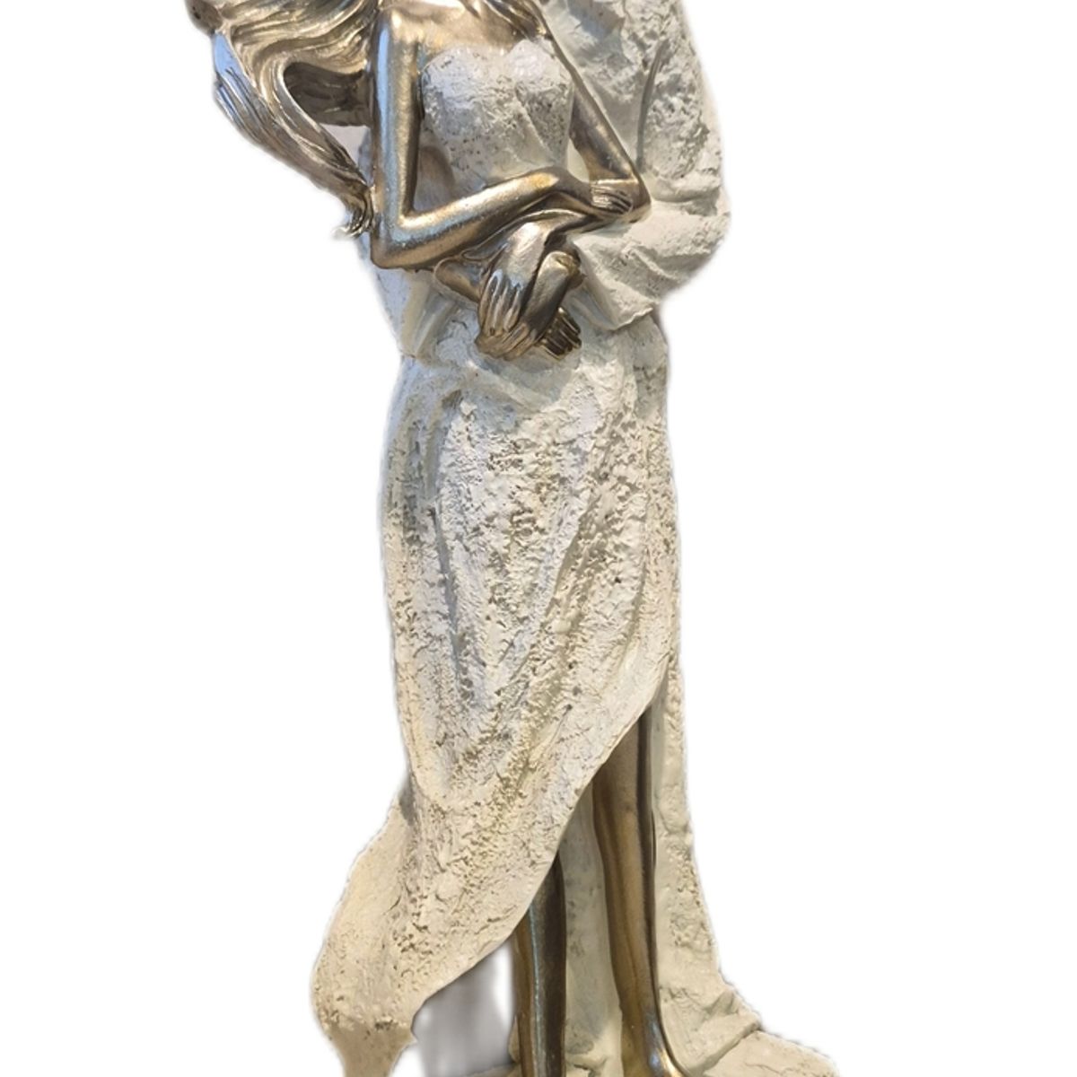 GENERICO - Figura Decorativa Pareja Enamorada Estilo Elegante  - Adorno Romántico Regalo Ideal para San Valentín