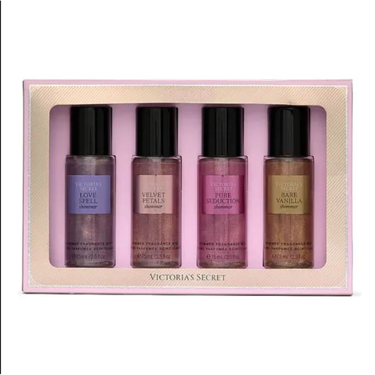 VICTORIA'S SECRET - Victorias Secret Set de Regalo x4 Mini Mist Shimmer