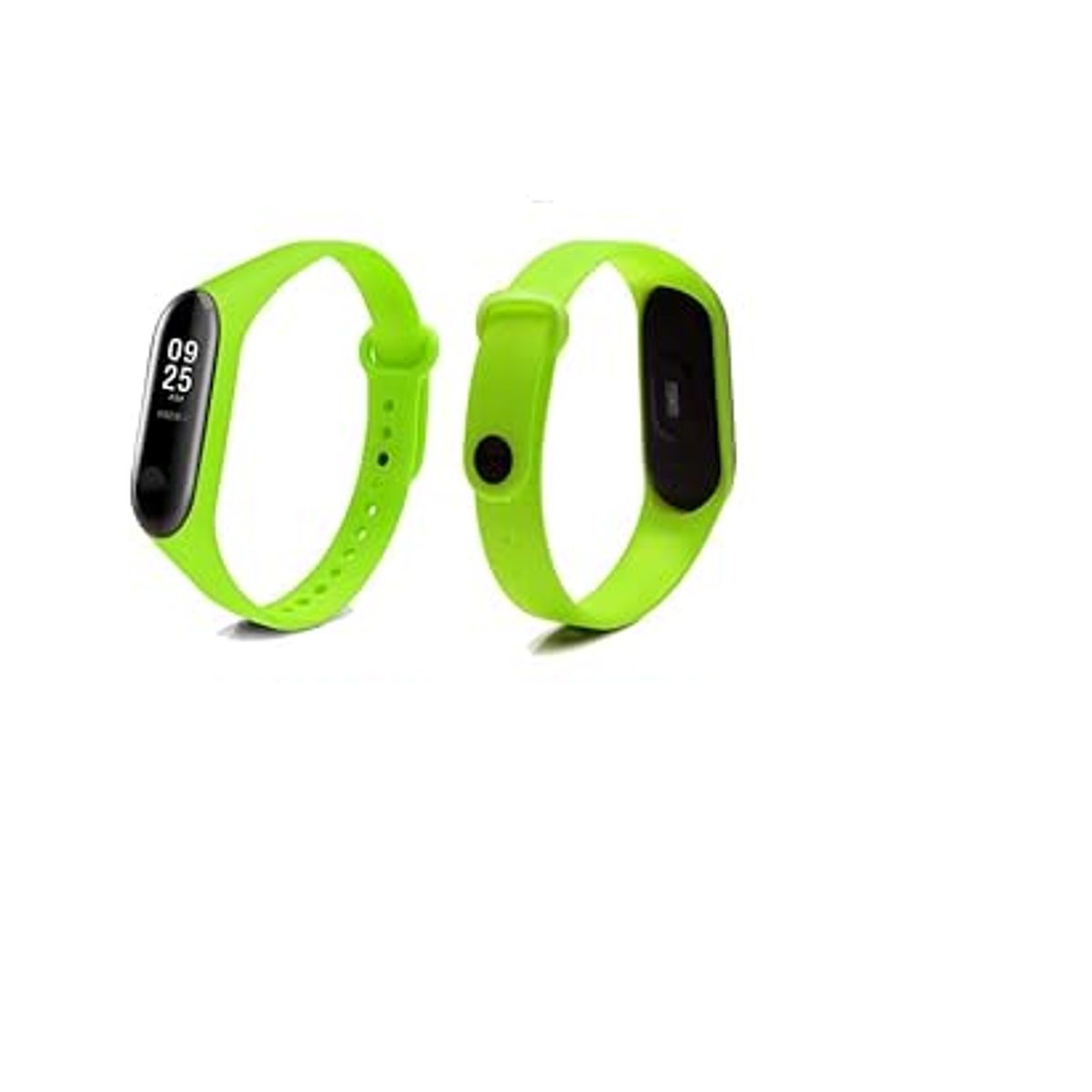 GENERICO - Correa de Silicona para Xiaomi Band 5 - Verde Fluorescente