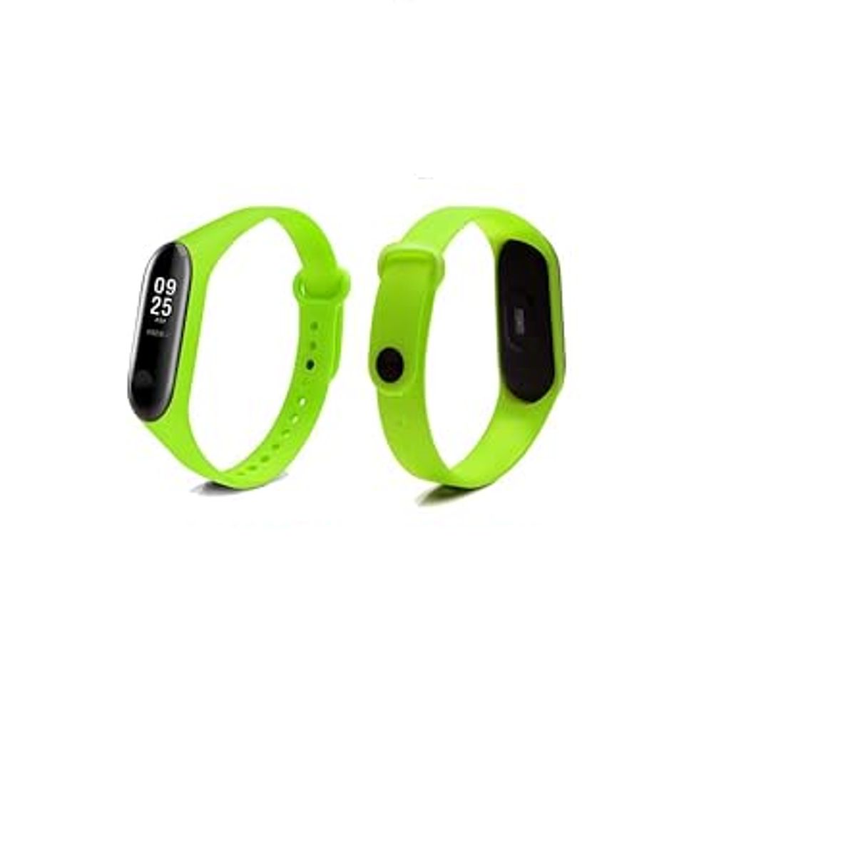 GENERICO - Correa de Silicona para Xiaomi Band 5 - Verde Fluorescente