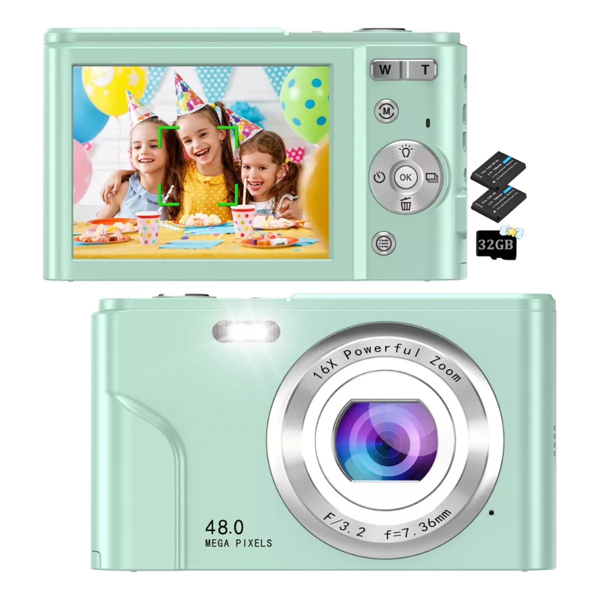 U BUY - Cámara Digital 1080p Fhd Video Audio Webcam Principiante