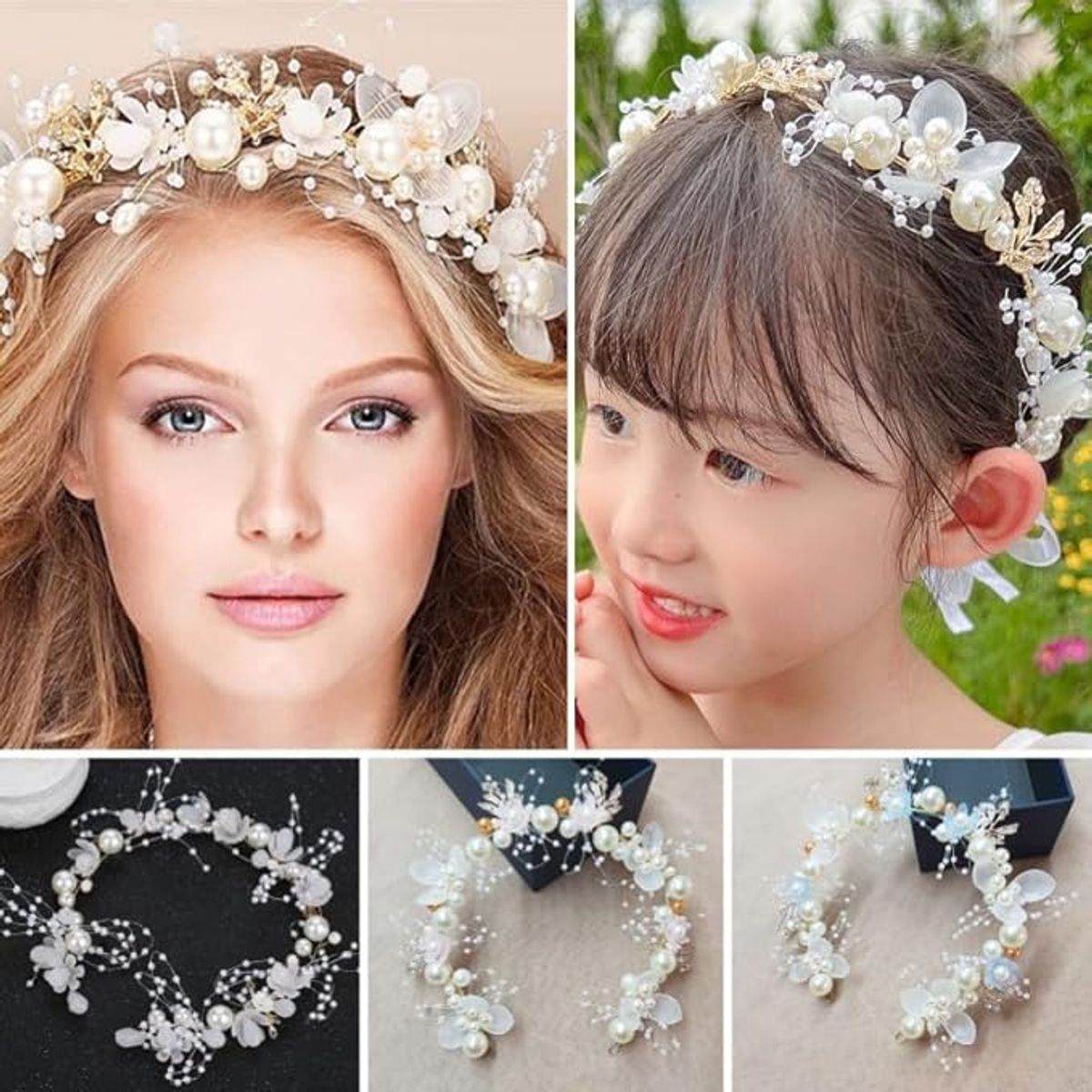 GENERICO - CORONA  VINCHA  PARA PRIMERA COMUNION Y BAUTIZO