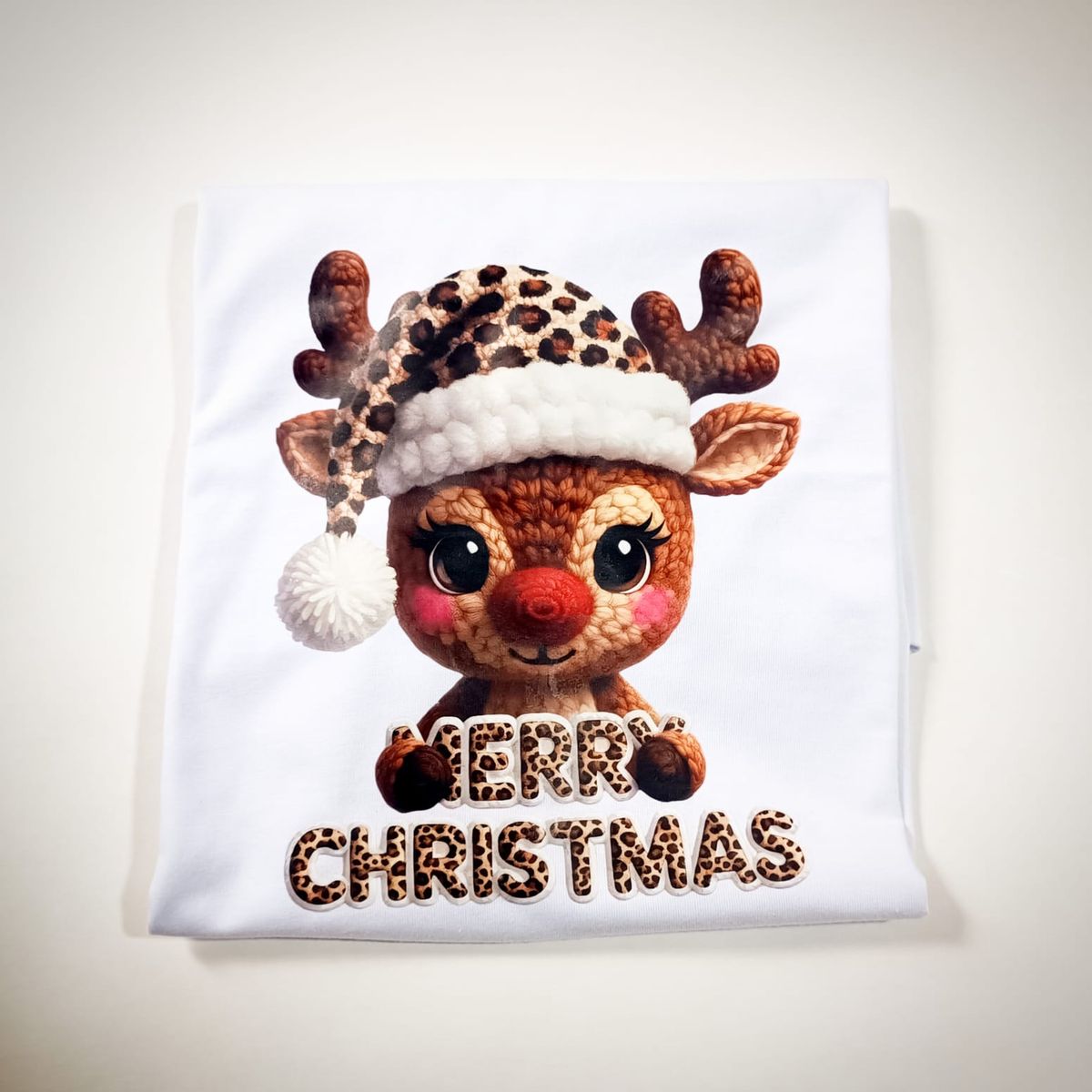 GENERICO - Polo Navideño Unisex  RENO Estampado Premium