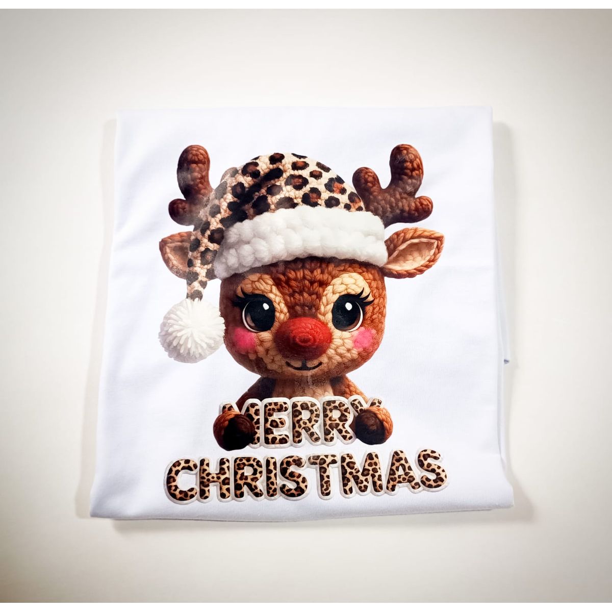 GENERICO - Polo Navideño Unisex  RENO Estampado Premium