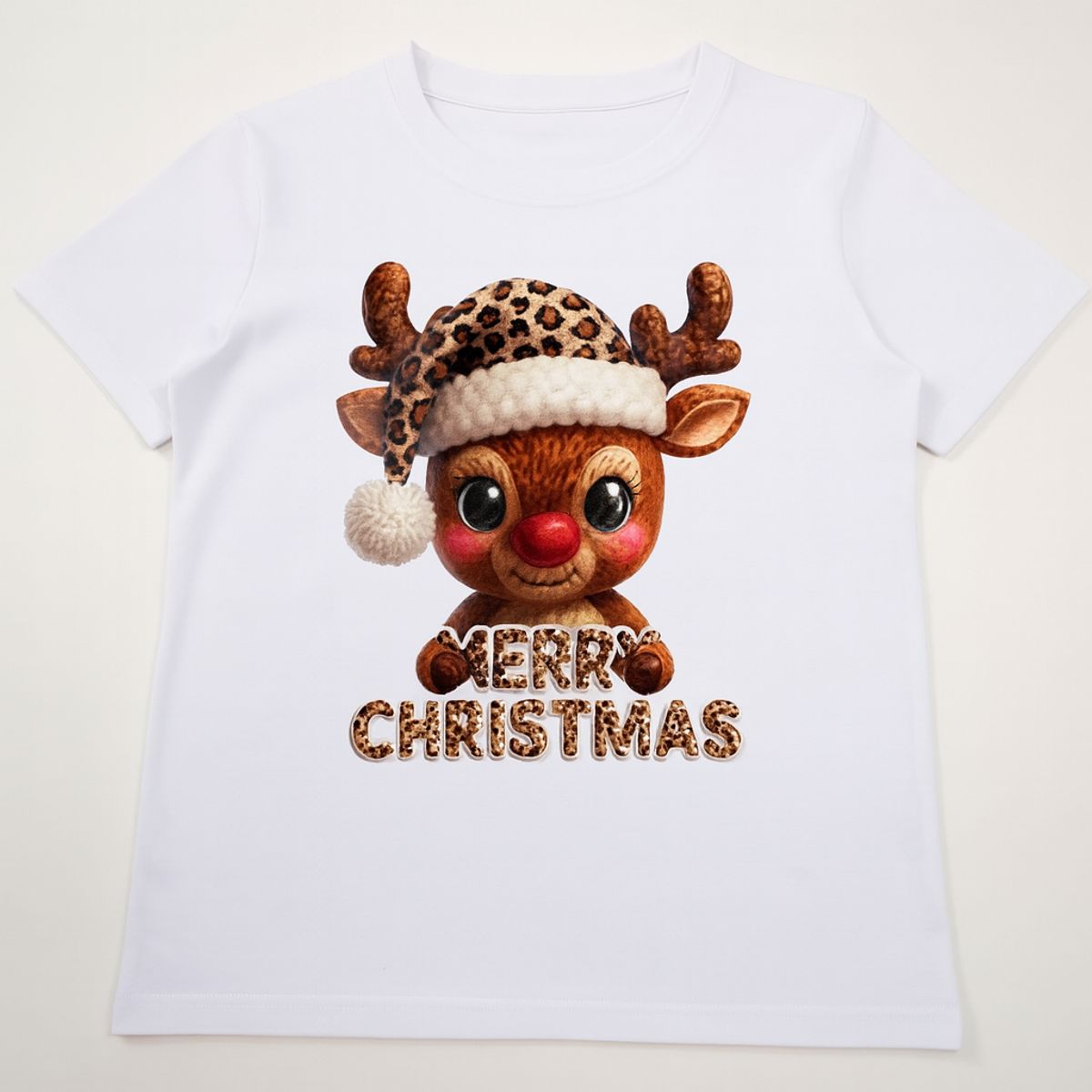 GENERICO - Polo Navideño Unisex  RENO Estampado Premium