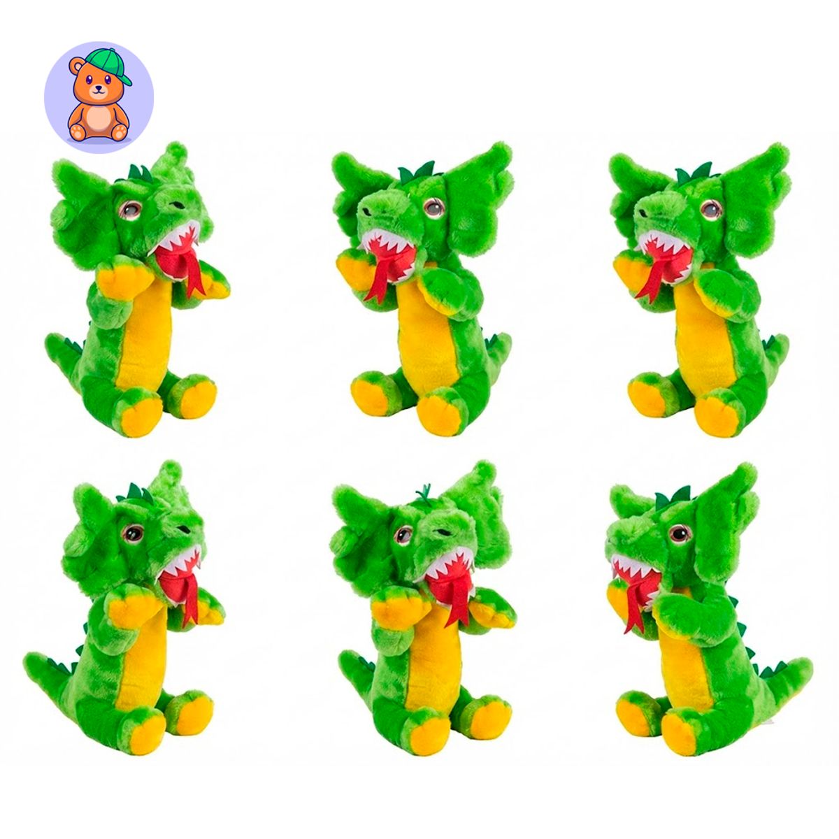 VARIOS - Peluche Dragón Imperial de la Fortuna El Guardián de la Buena Suerte y Prosperidad