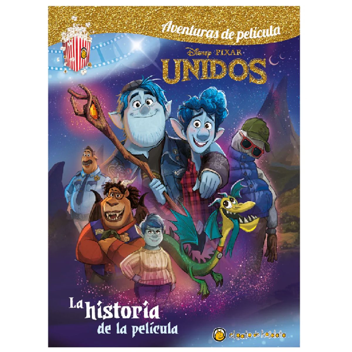 DISNEY PIXAR - LIBRO INFANTIL Unidos- Aventuras de Película Disney
