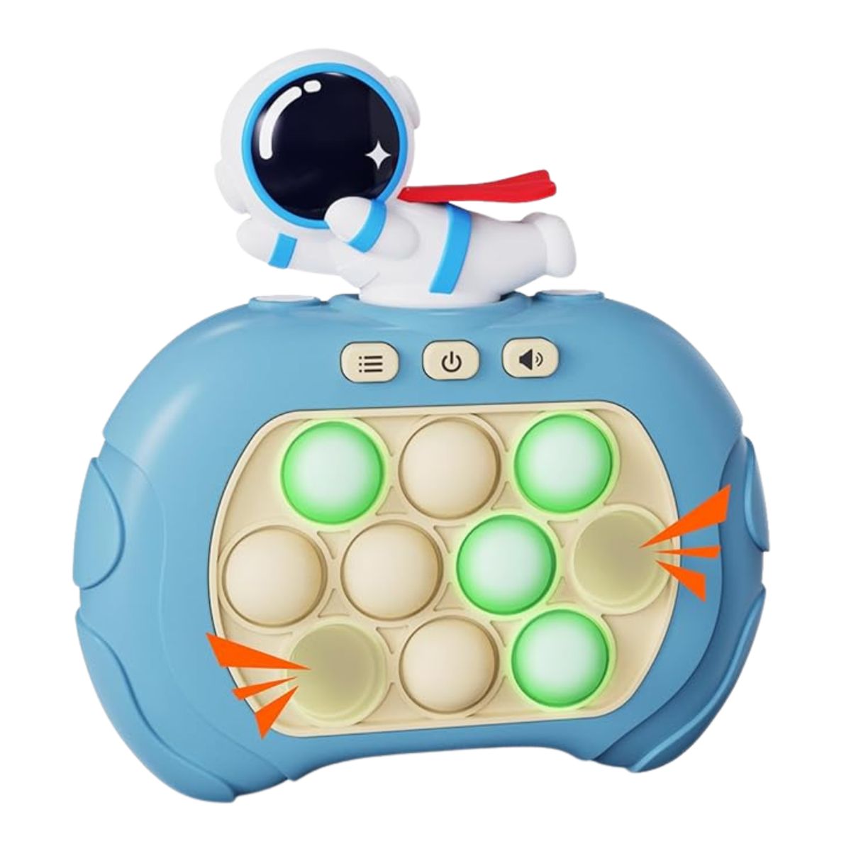 GENERICO - Pop It Electrónico Astronauta Para Entrenamiento Memoria y Velocidad • Juguete Sensorial Niños