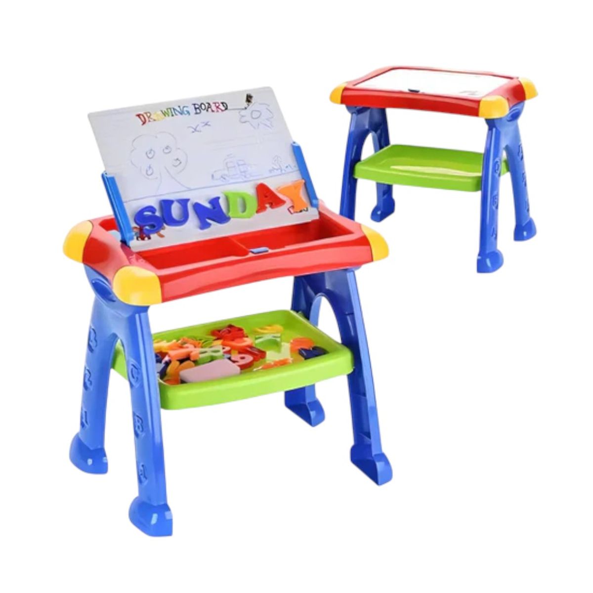 GENERICO - Mesa de Aprendizaje Magnética con Pizarra