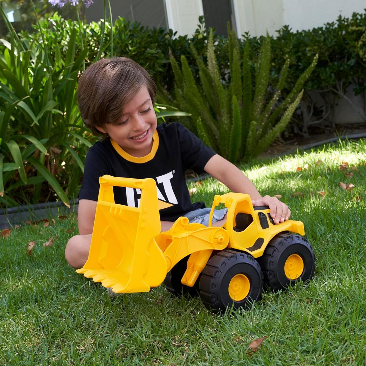 CAT - Pala Cargador Cat Juguete de Construcción 38 cm a fricción Funrise 82033