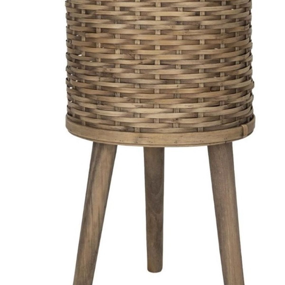 GENERICO - Setx2 Macetas con Patas Bambú