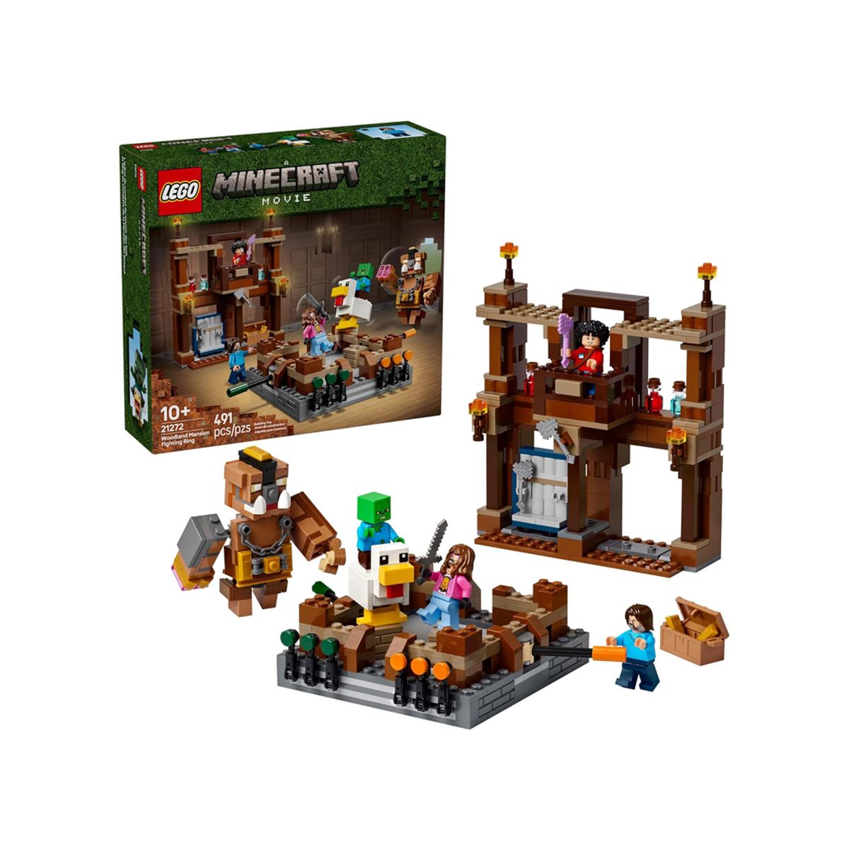 LEGO - LEGO Minecraft Woodland Mansion Fighting Ring 21272