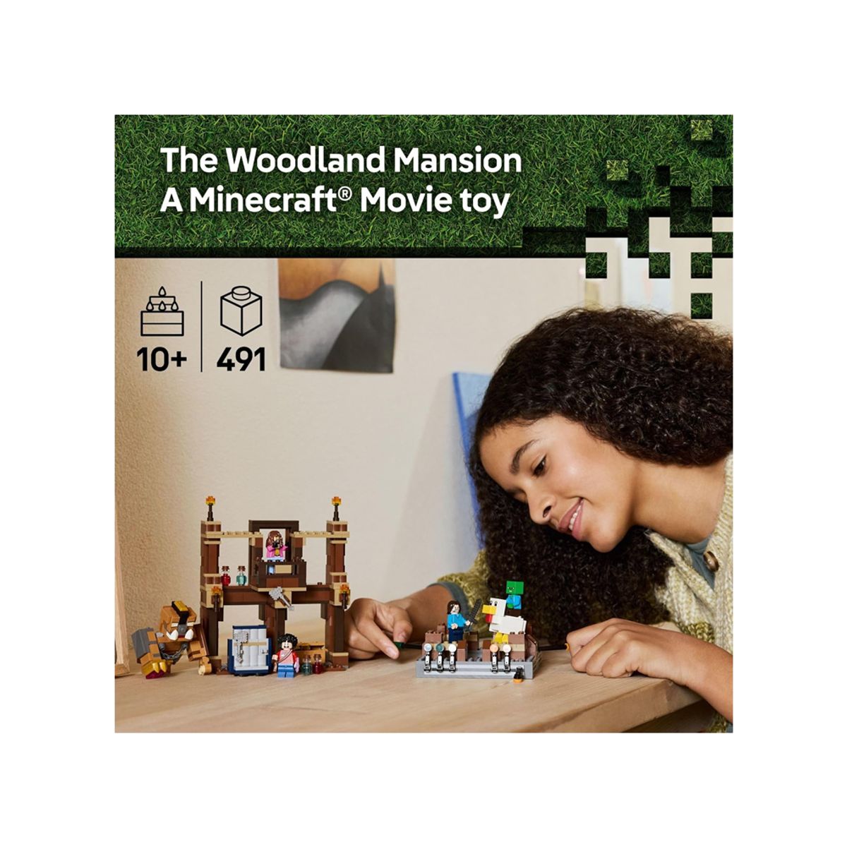 LEGO - LEGO Minecraft Woodland Mansion Fighting Ring 21272