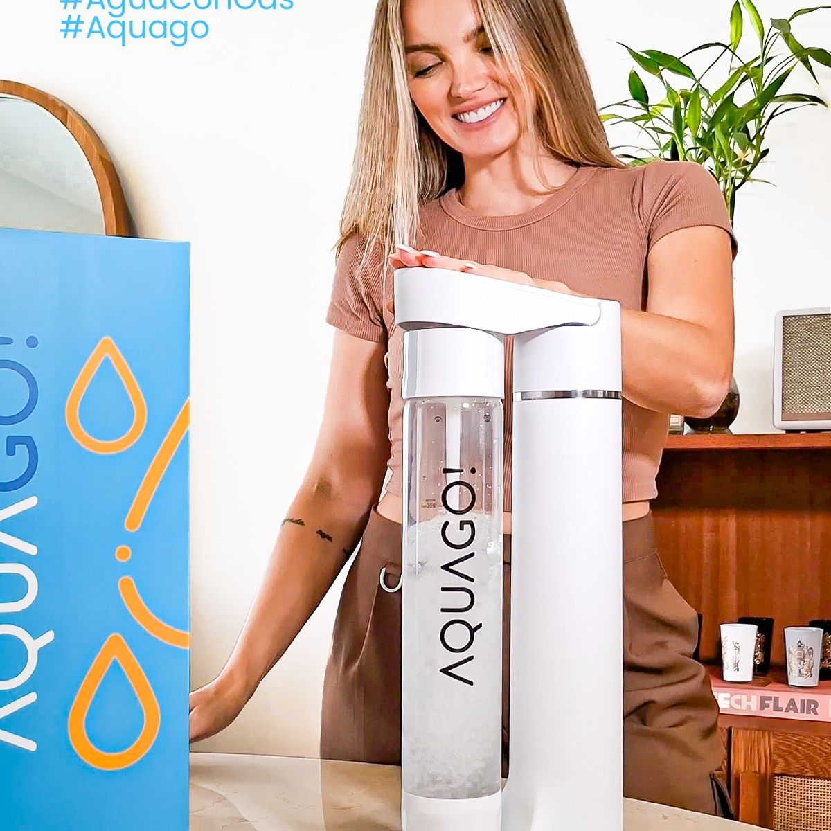 GENERICO - Gasificadora de bebidas y agua - Color blanco