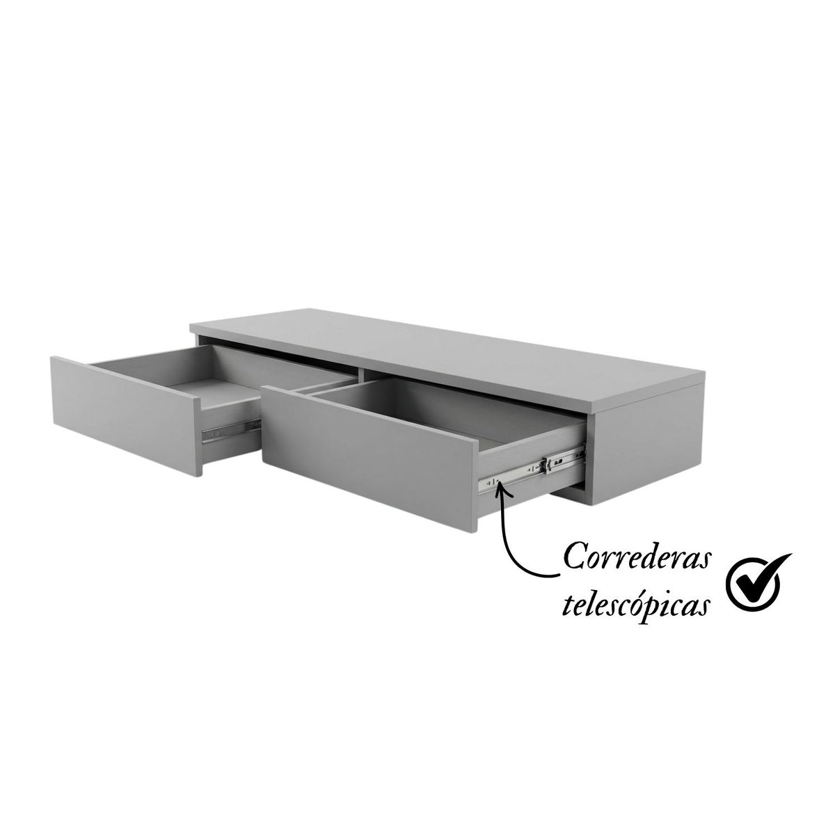 GENERICO - Tocador Vanity Flotante Blanco