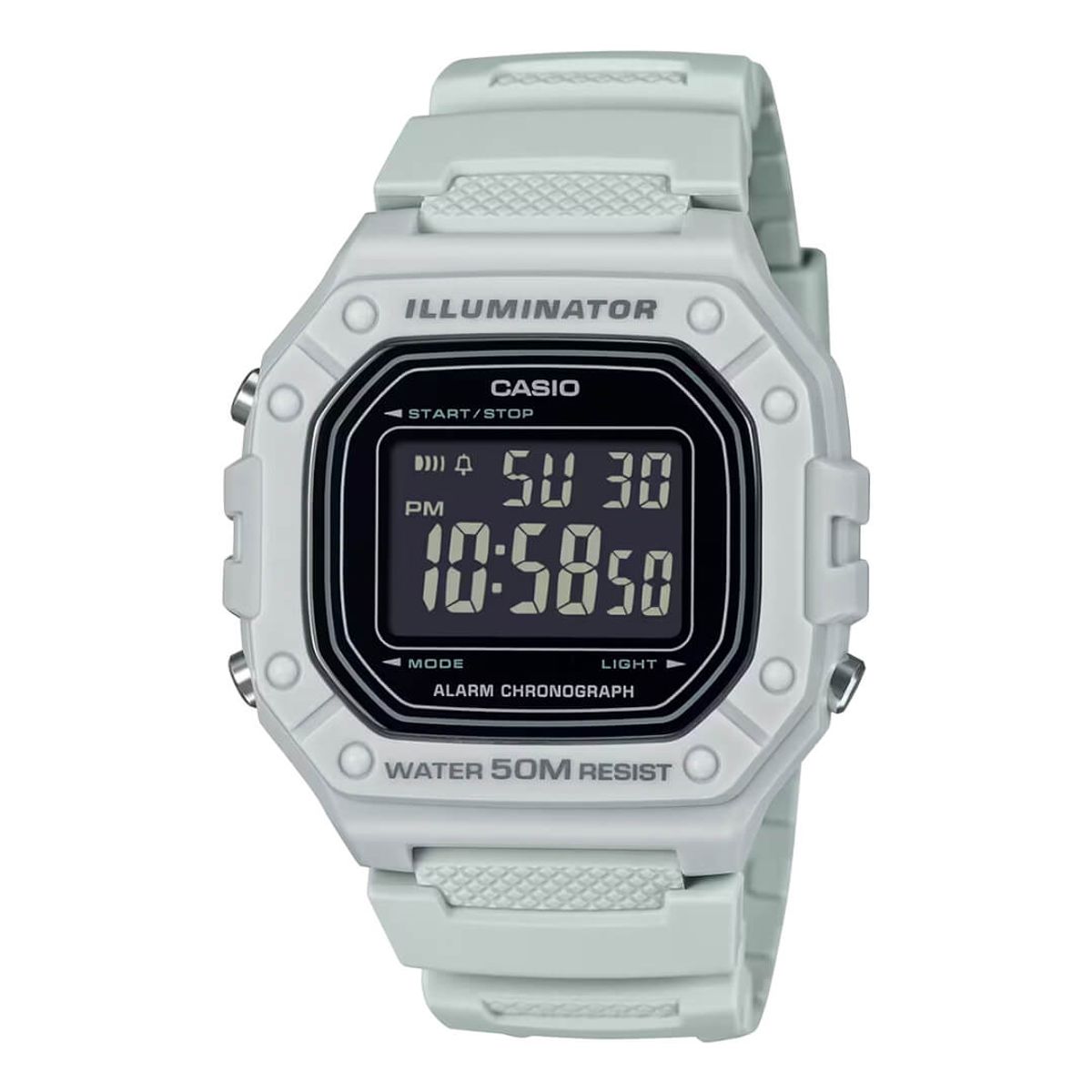 CASIO - Reloj Casio W-218H-8BV Hombre Resina Gris