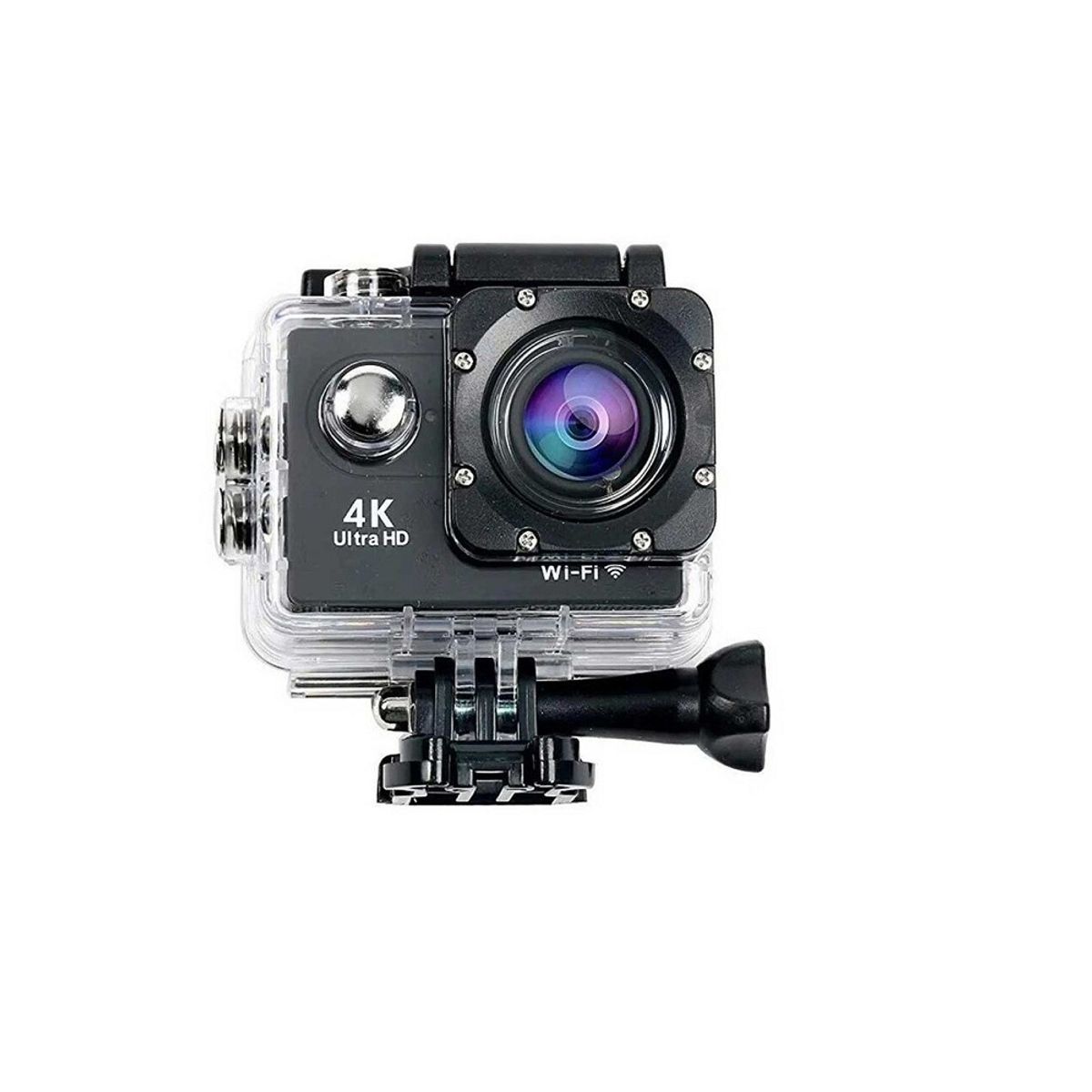 SEISA - Cámara Deportiva de acción 4k 16 Mp Wifi Acuático Deportes Videos