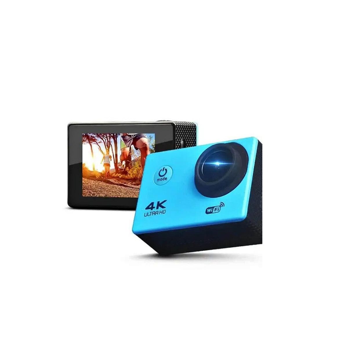 SEISA - Cámara Deportiva de acción 4k 16 Mp Wifi Acuático Deportes Videos