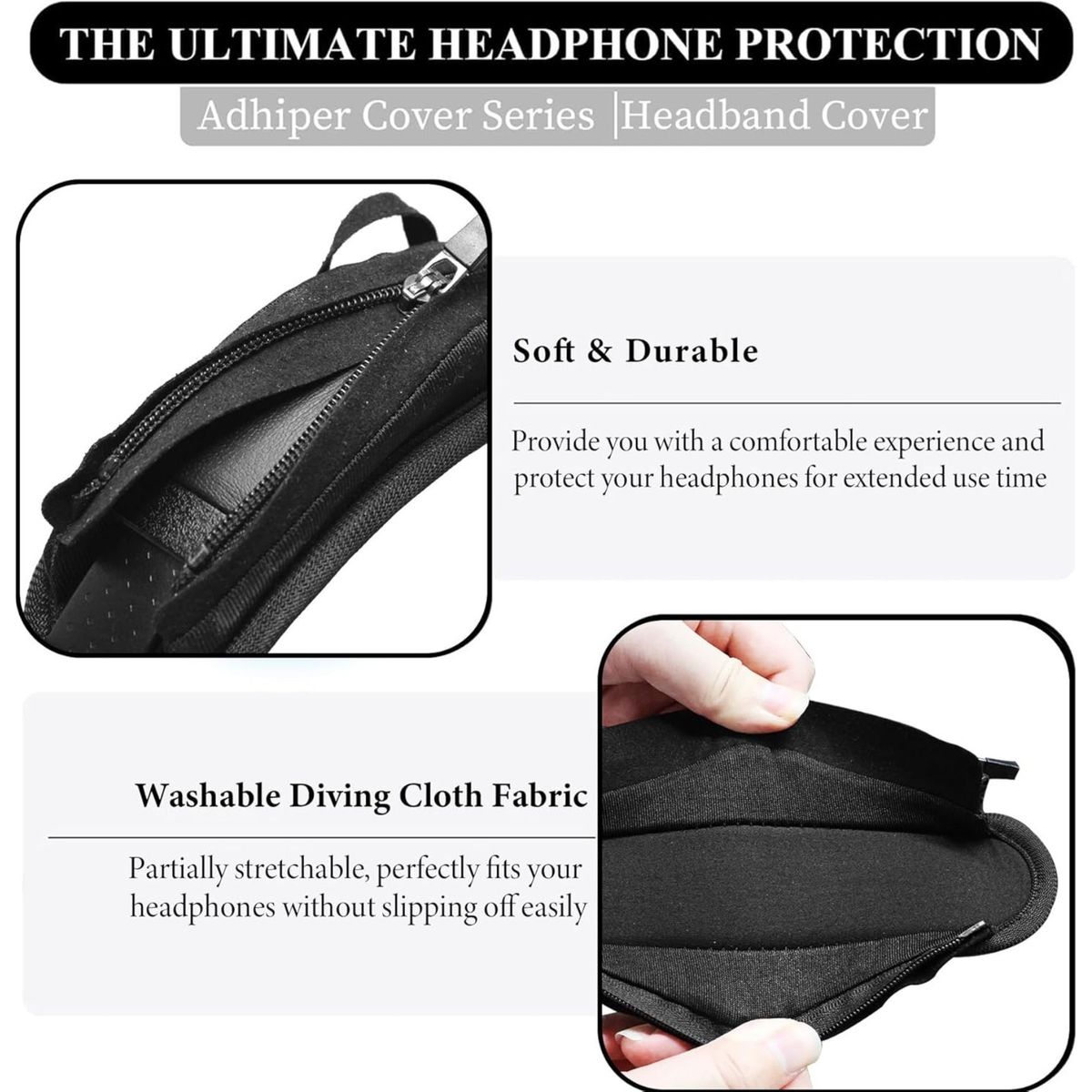 GENERICO - Cobertor funda de vincha para audífono Sony Beats Bose HyperX Sennheiser Skullcandy JBL Marshall