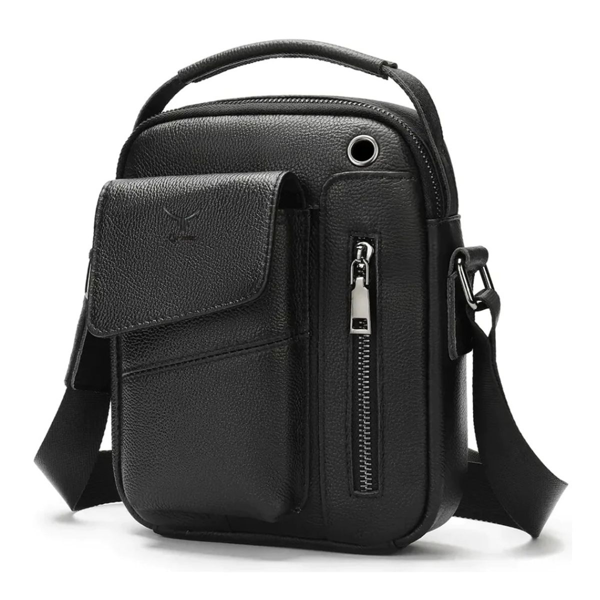 ARMUZ - Morral de Cuero Vacuno Hombre