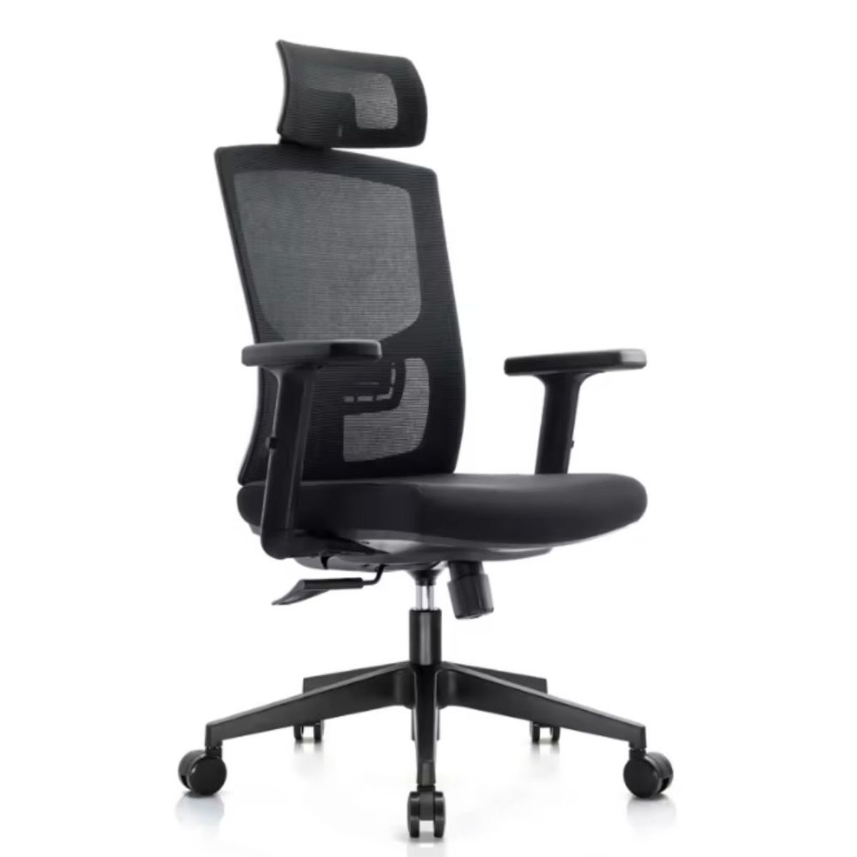 GENERICO - Silla Ergonómica Gerencial con Soporte lumbar ajustables Reposabrazos 2D