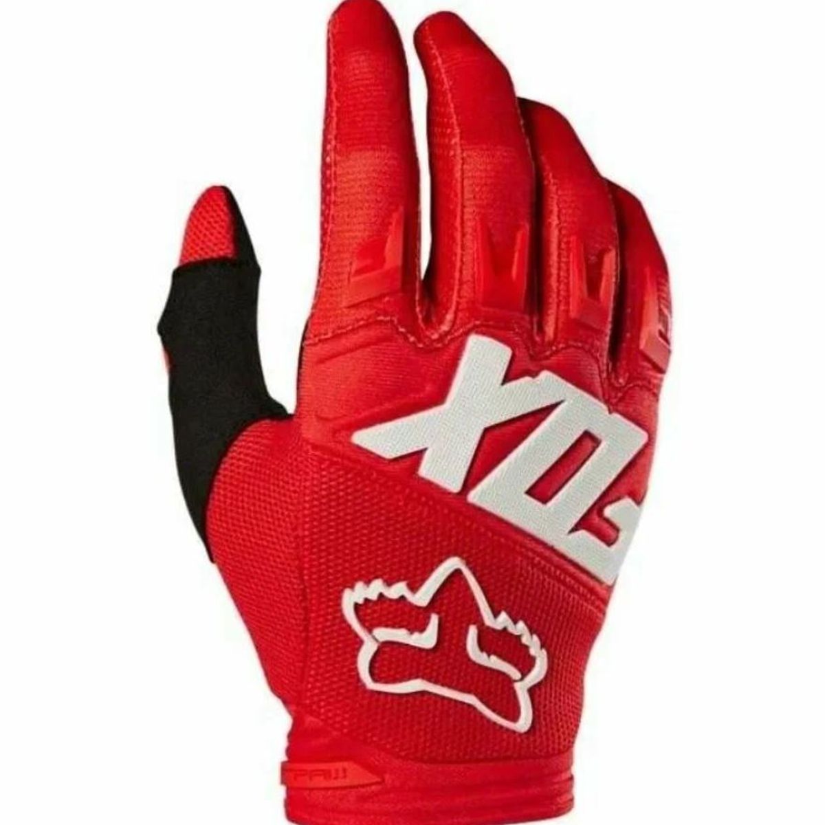 FOX - GUANTES PARA MANEJAR BICICLETA FOX DIRTPAW ROJO TALLA M