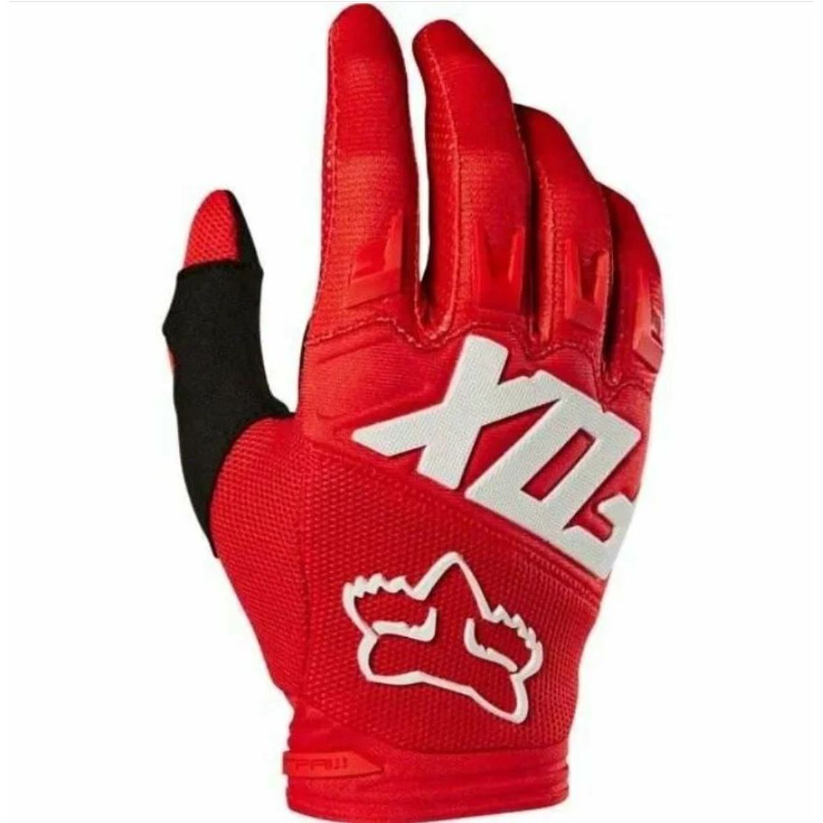 FOX - GUANTES PARA MANEJAR BICICLETA FOX DIRTPAW ROJO TALLA M