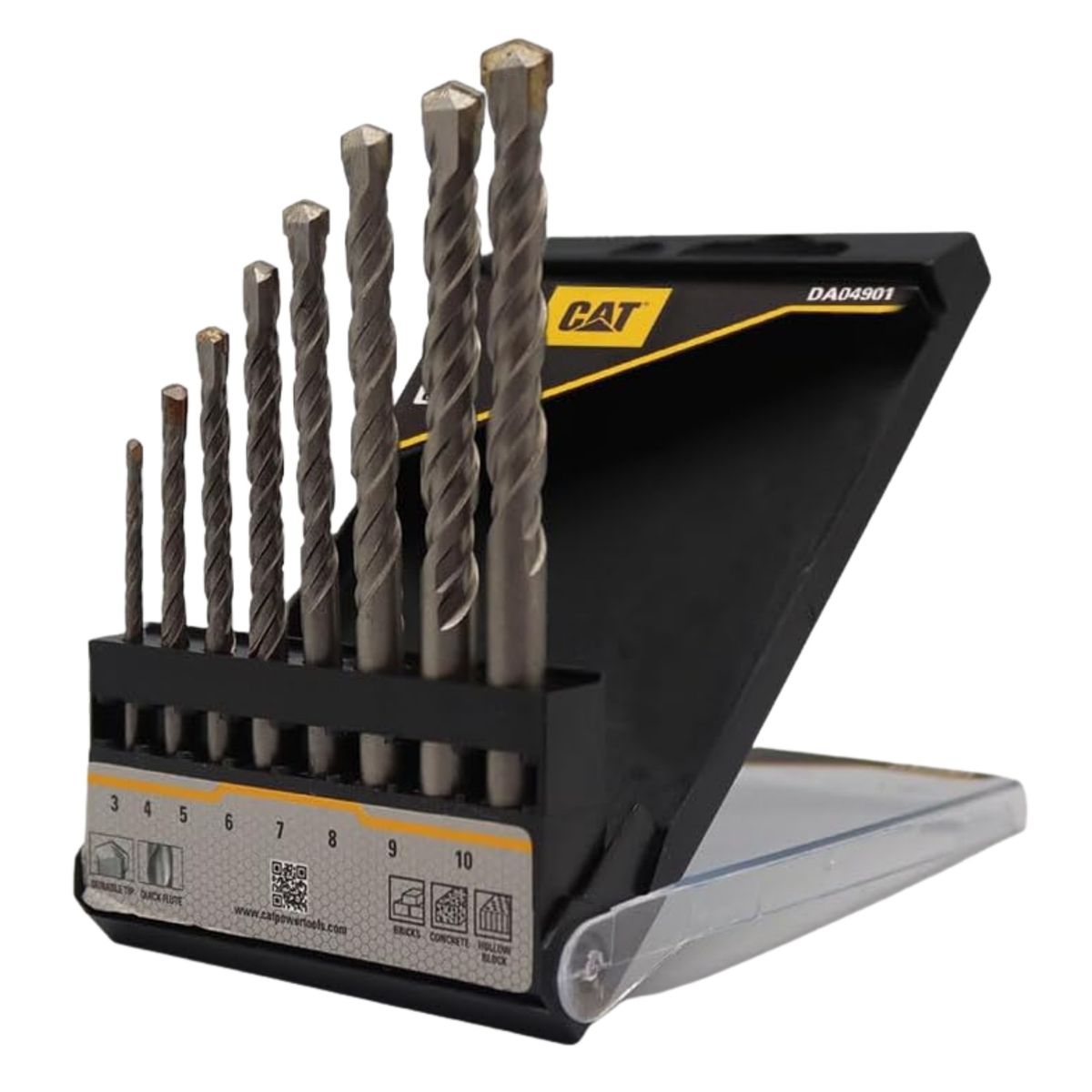 CAT - BROCAS PARA CONCRETO SET DE 8 pzs. DA04901 CAT