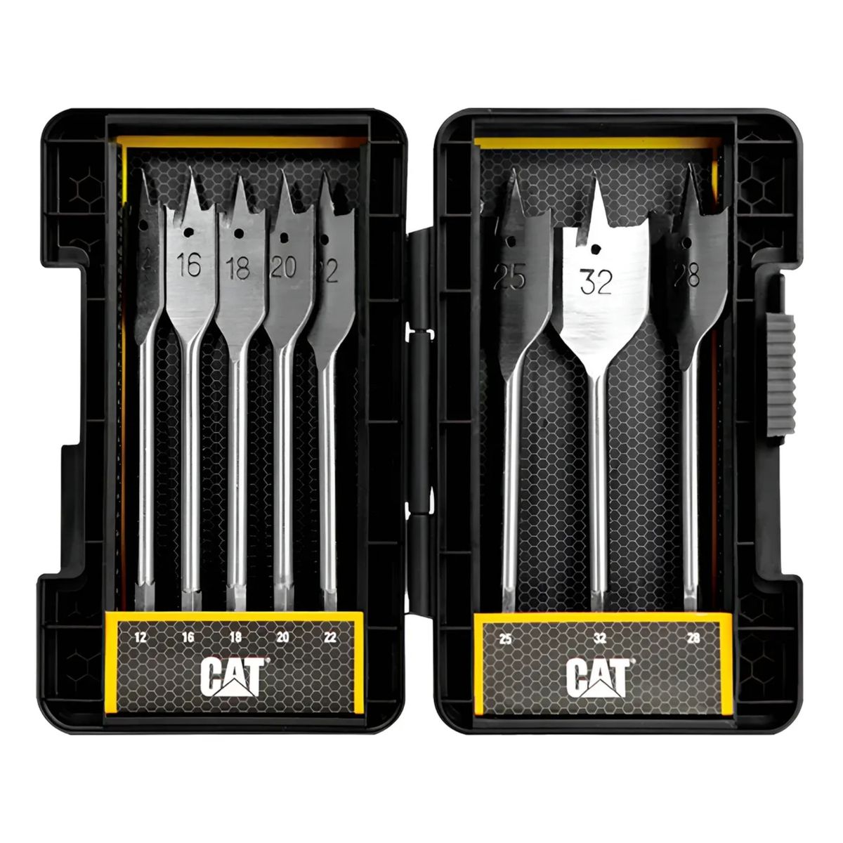 CAT - BROCAS PALETA PARA MADERA SET DE 8 pzs DA05901 CAT