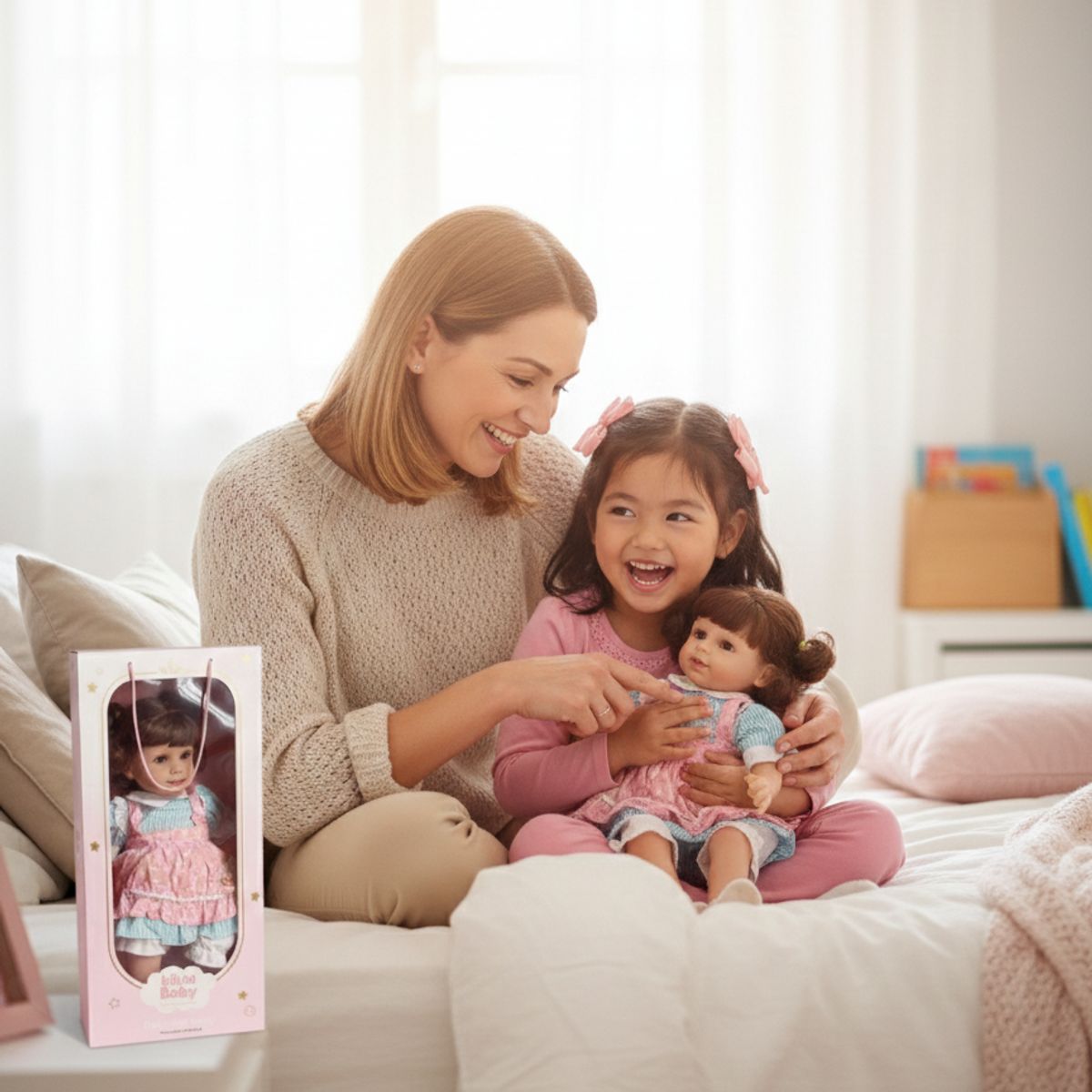 GENERICO - Juguete Muñeca Bebé Kikia Baby