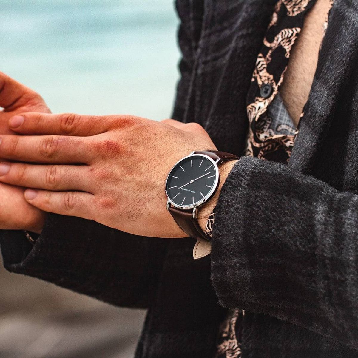 HANNAH MARTIN - RELOJ ORGINAL HANNAH MARTIN - ELEGANTE Y CASUAL MARRÓN HAN-149