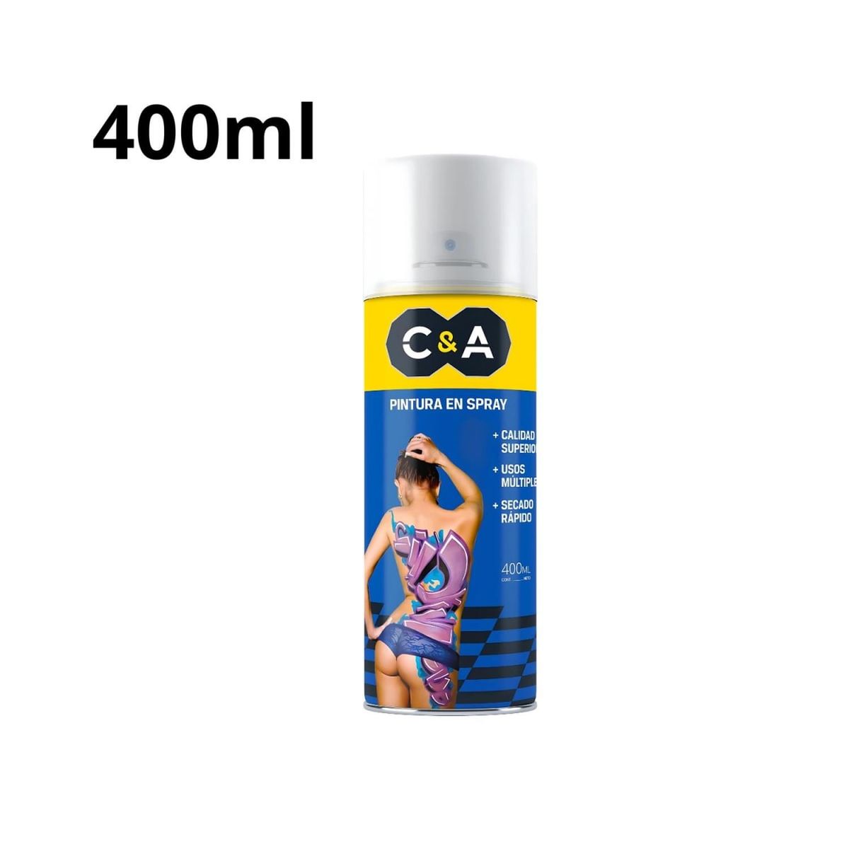 C&A - Spray Laca Transparente 400 Ml C&a