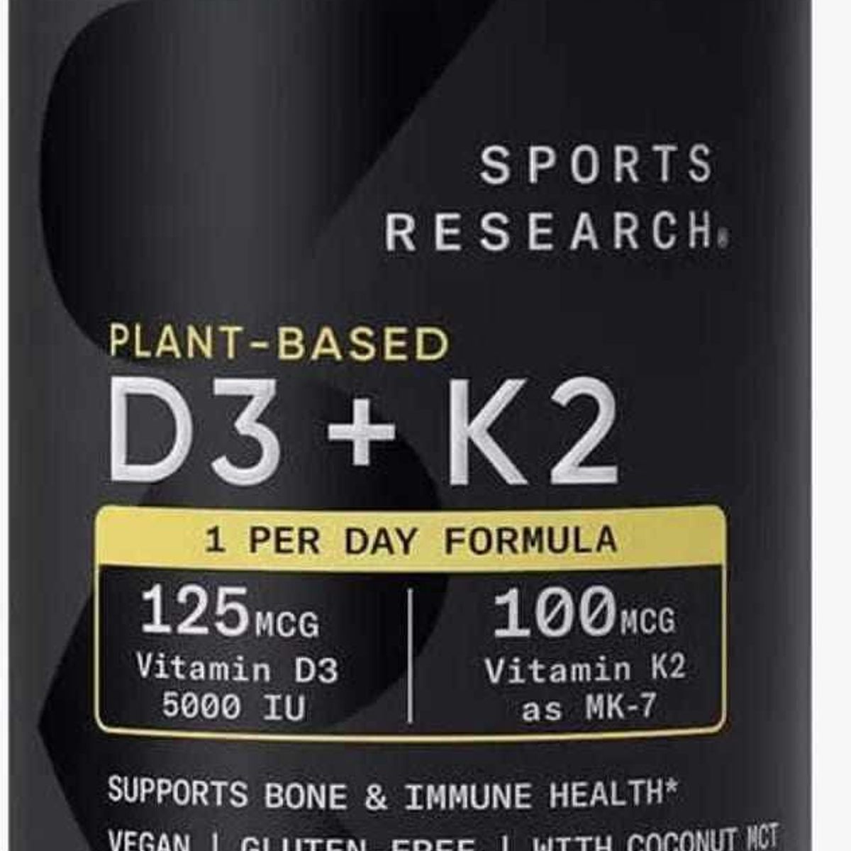GENERICO - Sports Research D3 + K2  160 softgels
