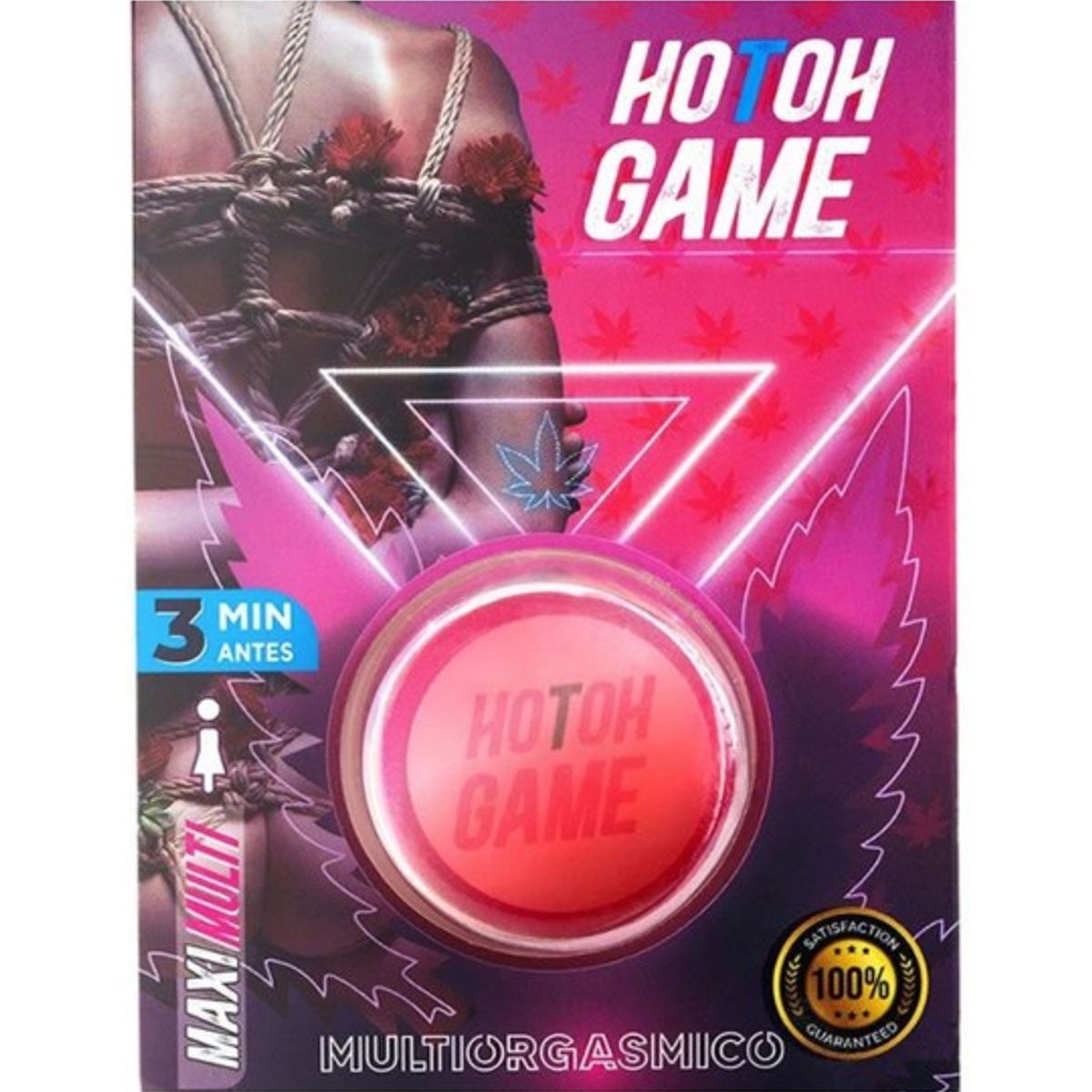 GENERICO - CREMA MULTIORGASMICO HOT OH GAME SENSACION DE CALOR