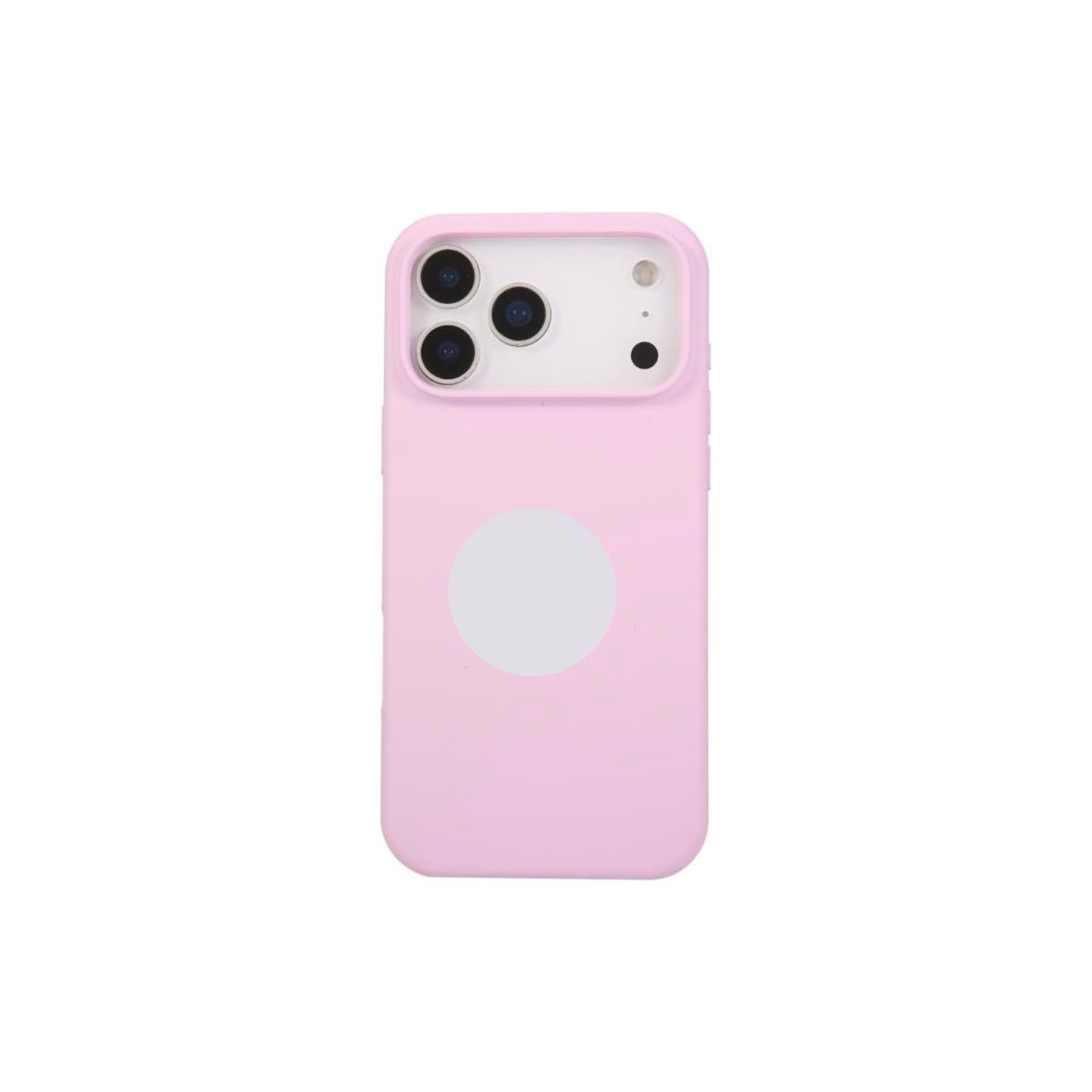 SPACE - CASE Silicona para  17 Pro  ROSADO